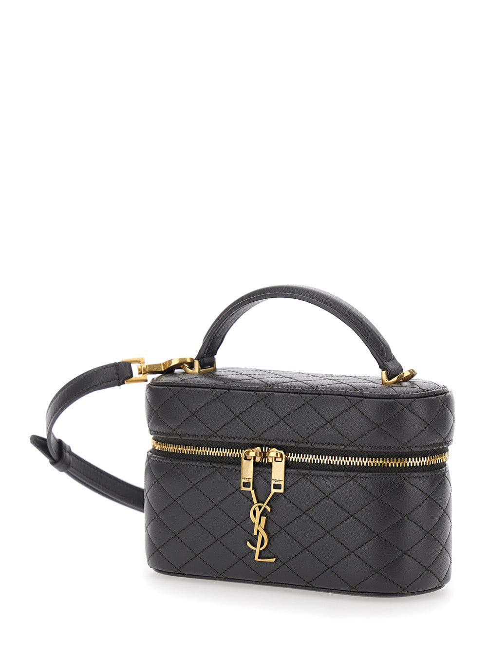 Saint Laurent Women Shoulder Bag Gaby With Gray Leather Details For Women