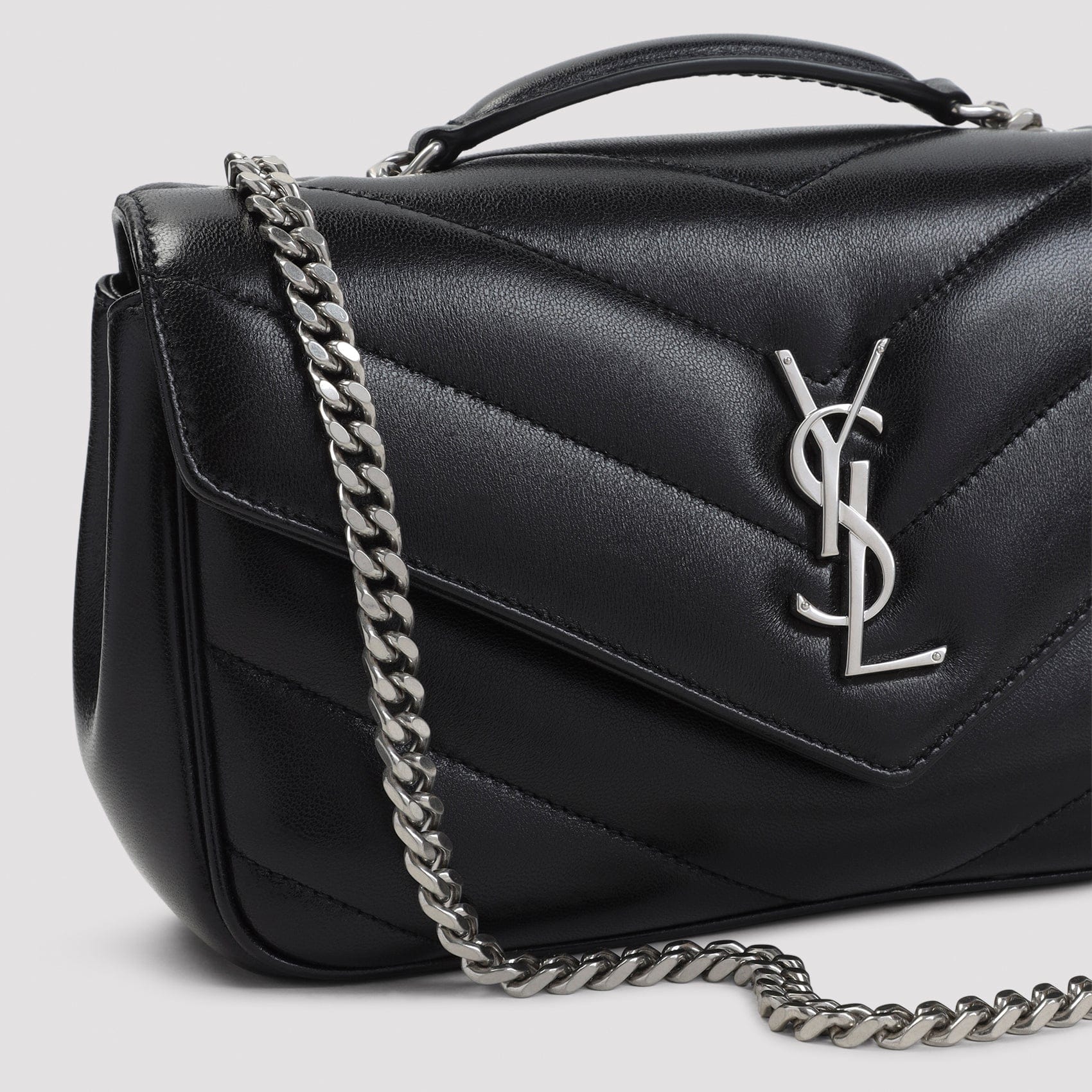 Saint Laurent Leather Lou Lou Bag Women