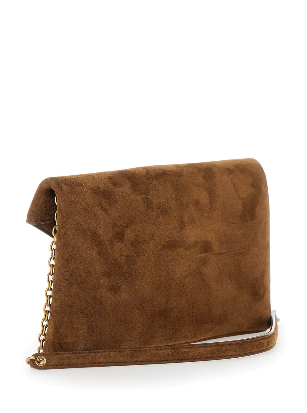 Saint Laurent Women Ysl Pw Mbag Suede Satin Calf
