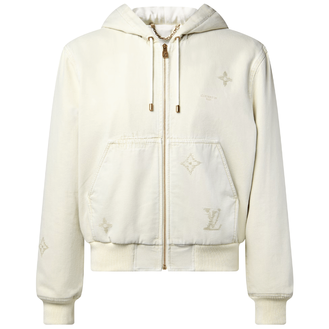 Louis Vuitton Embroidered Signature Hooded Blouson