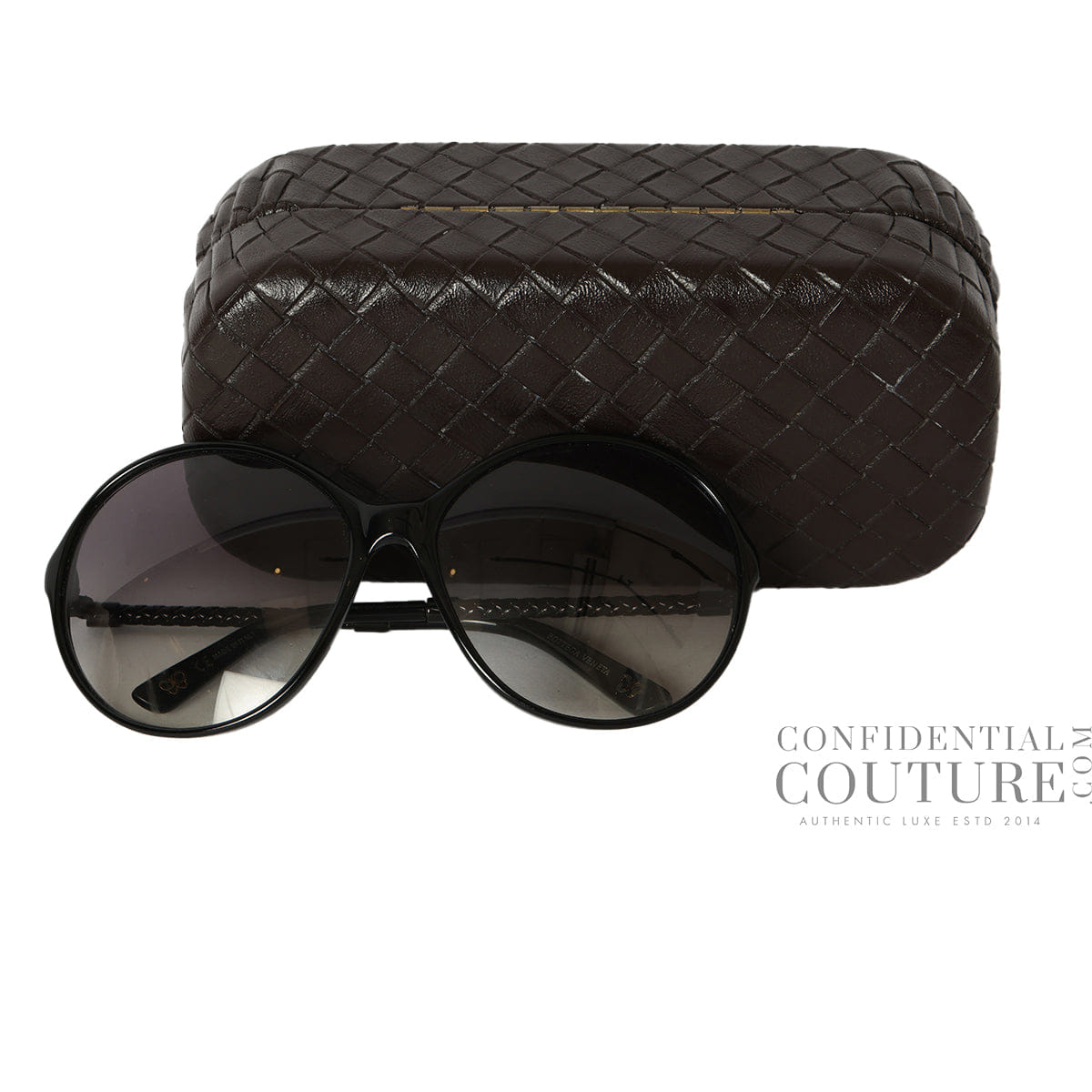 Bottega Veneta B.V 131/S AQMJJ 125 Black Gradient Sunglasses