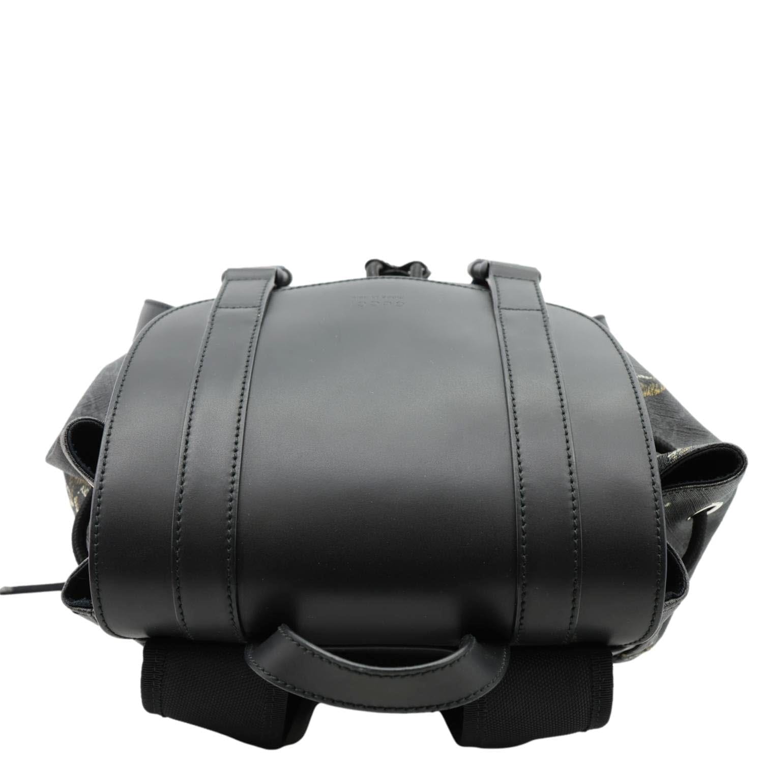GUCCI GG Supreme Tiger Backpack Black 495563