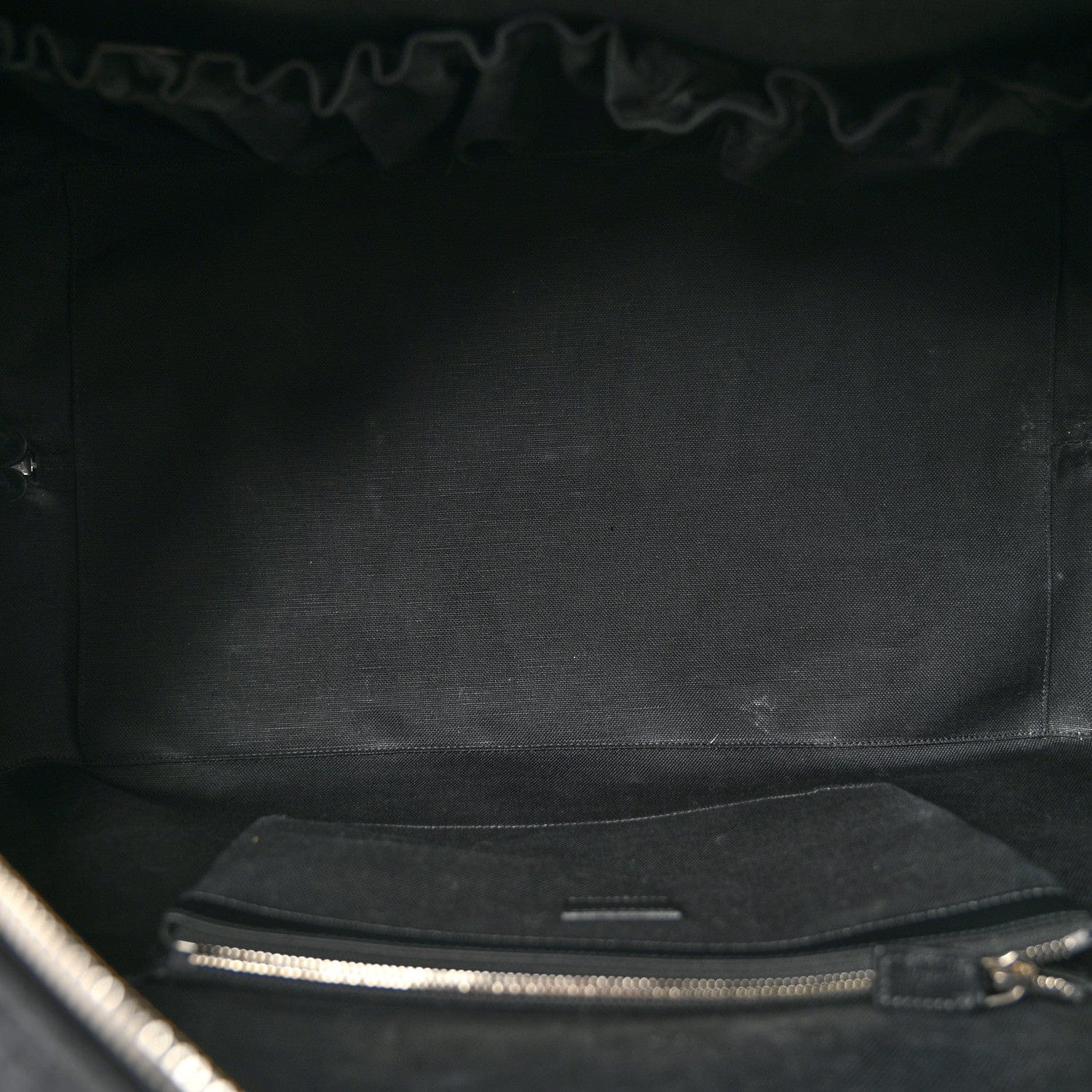 Gucci GG Supreme Monogram Azalea Calfskin Retro Interlocking G Large Duffle Bag Black Grey
