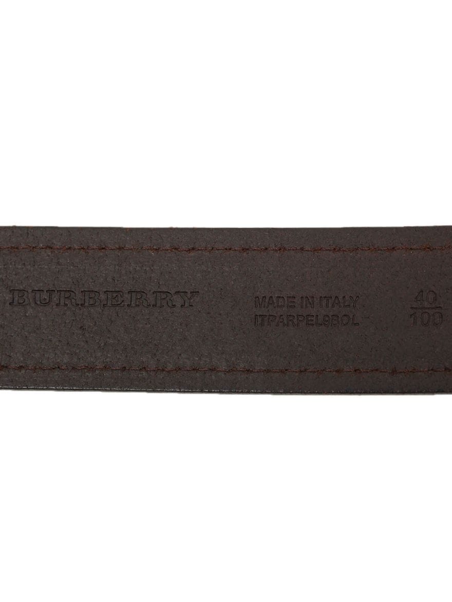 Burberry Rectangle Buckle Belt/Size - 40