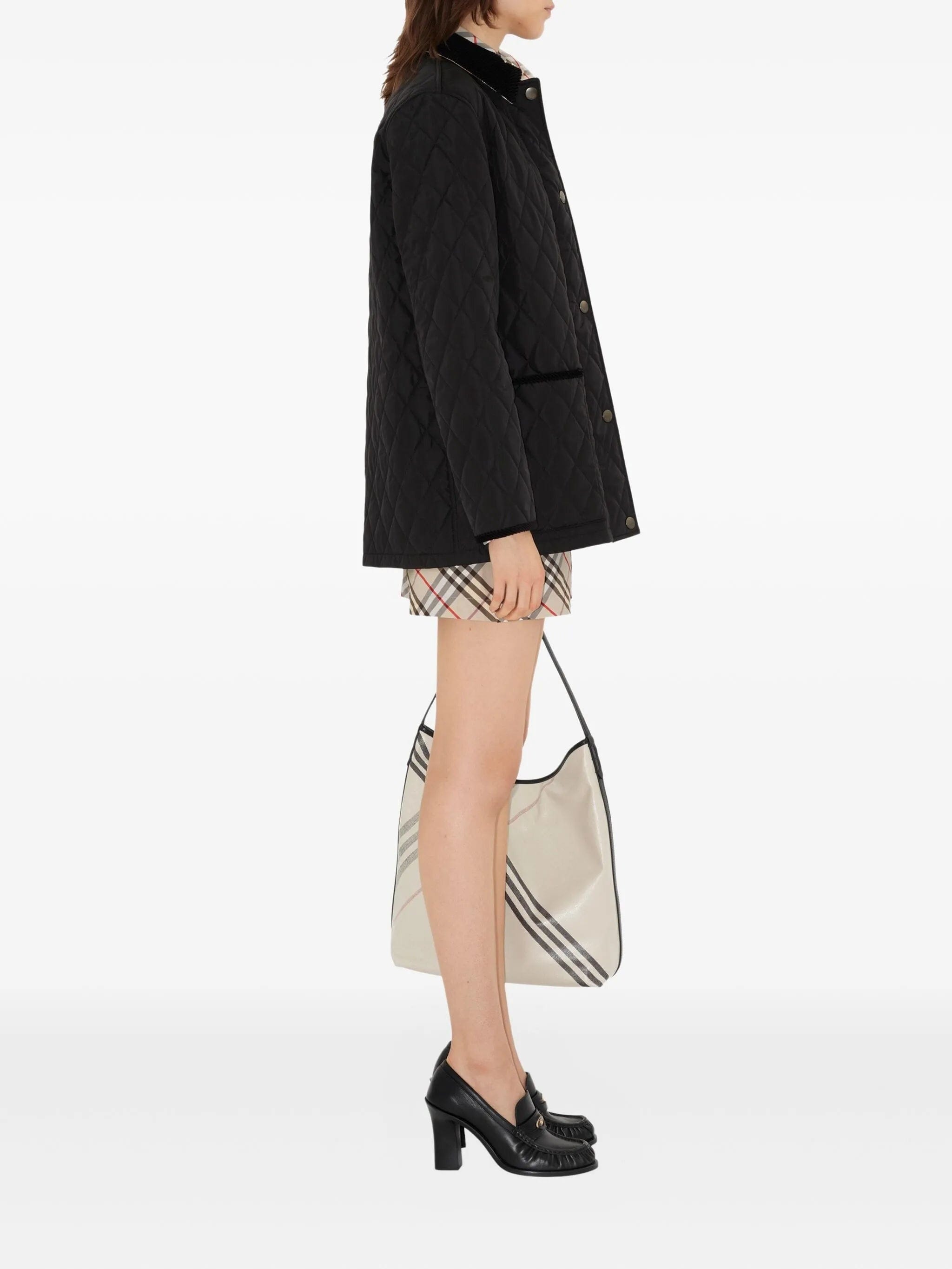 Burberry quilted nylon barn jacket
