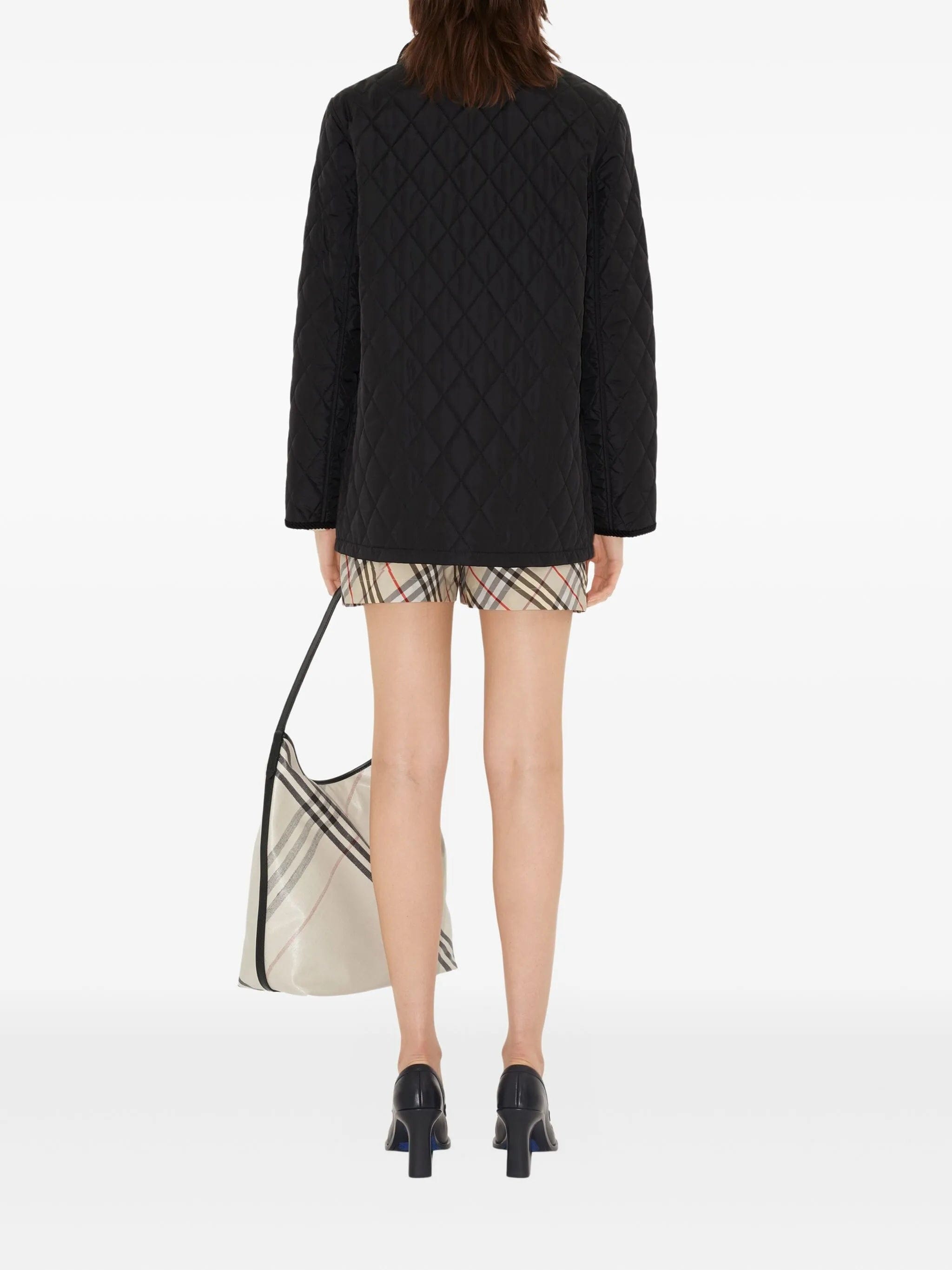 Burberry quilted nylon barn jacket