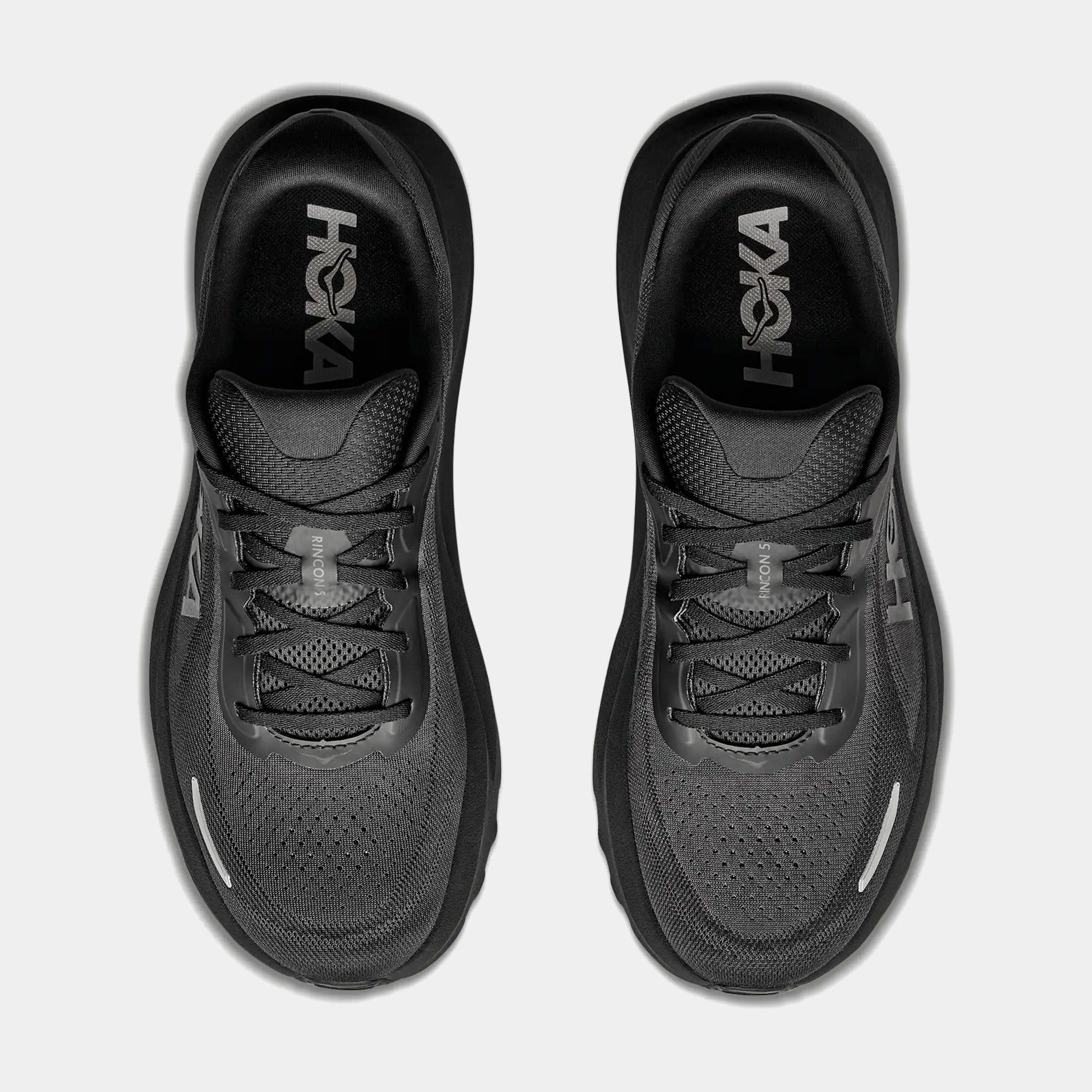 Hoka Rincon 5 Road Womens Running Shoes (Black)