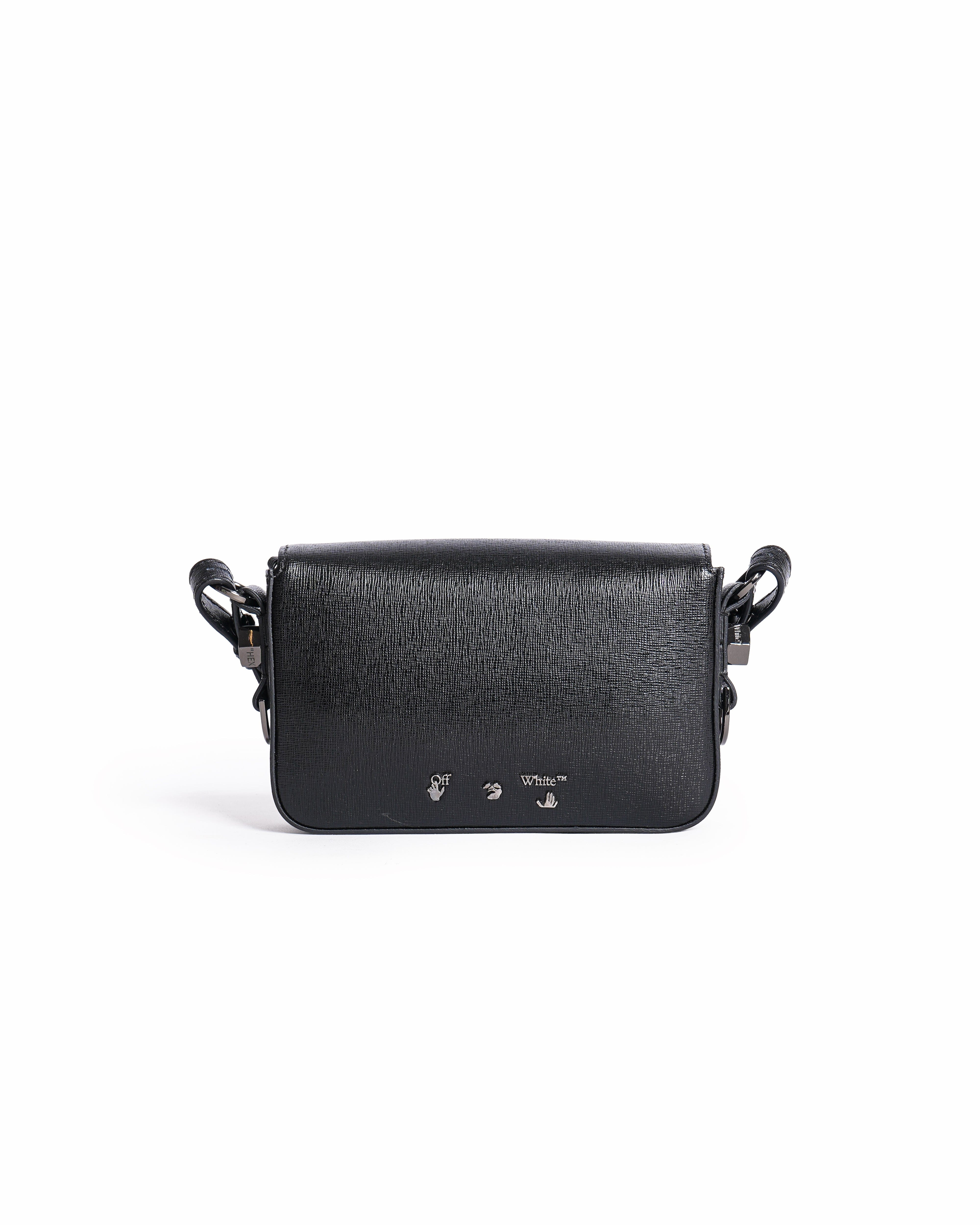 Off White Diag Binder Clip Crossbody Bag