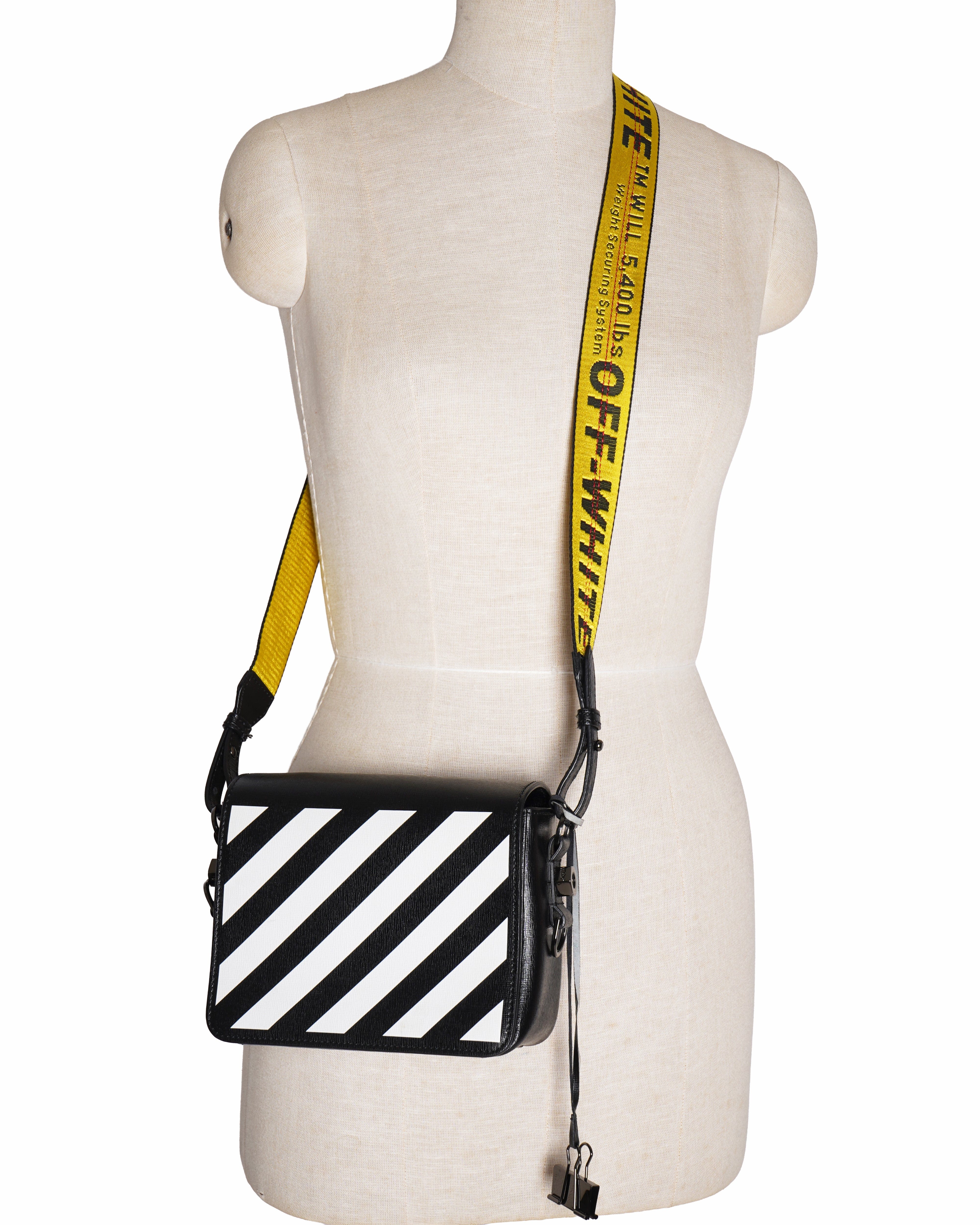 Off - White Diag Mini Flap Crossbody Bag