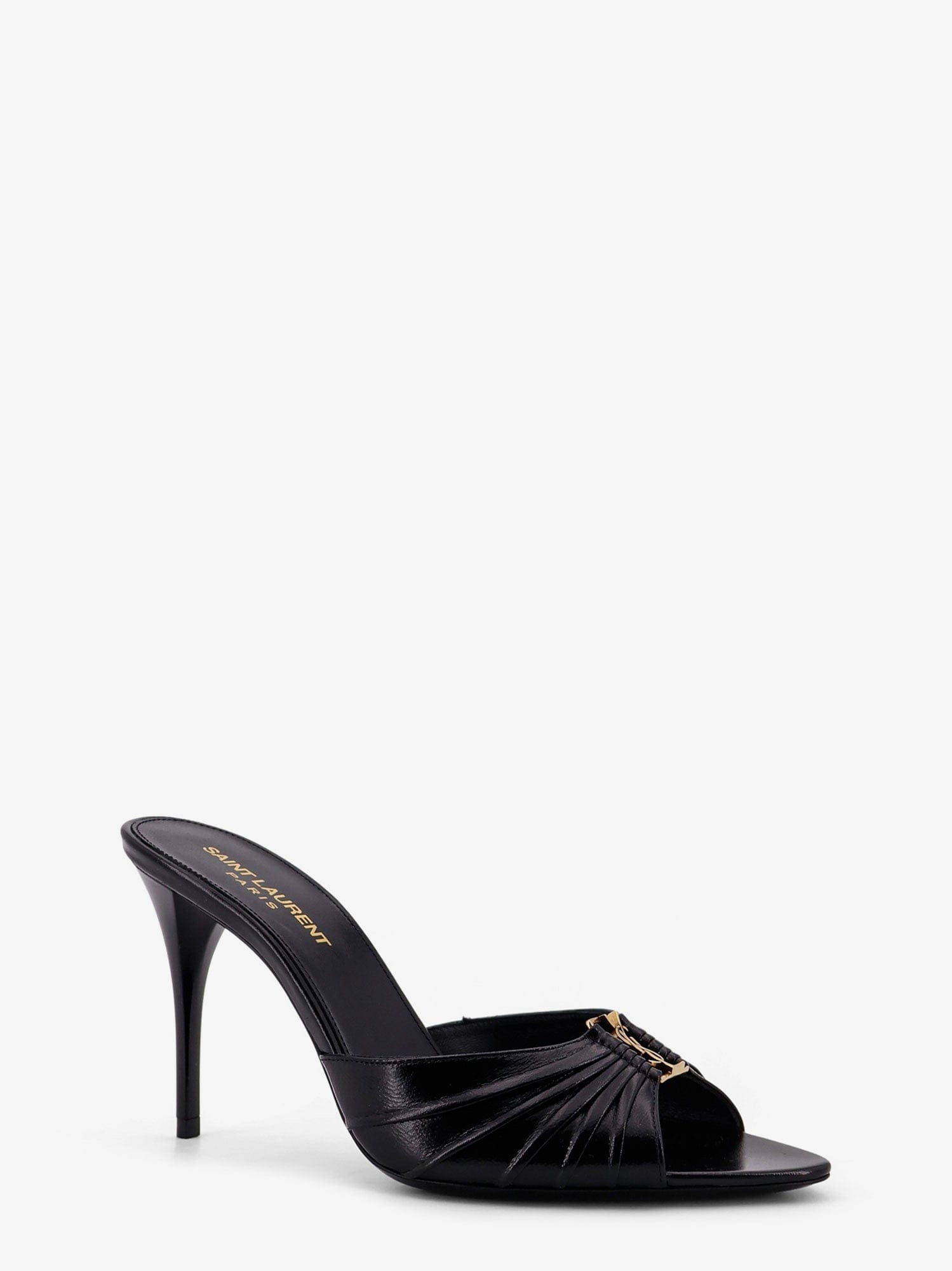 Saint Laurent Babylone 90 leather sandals