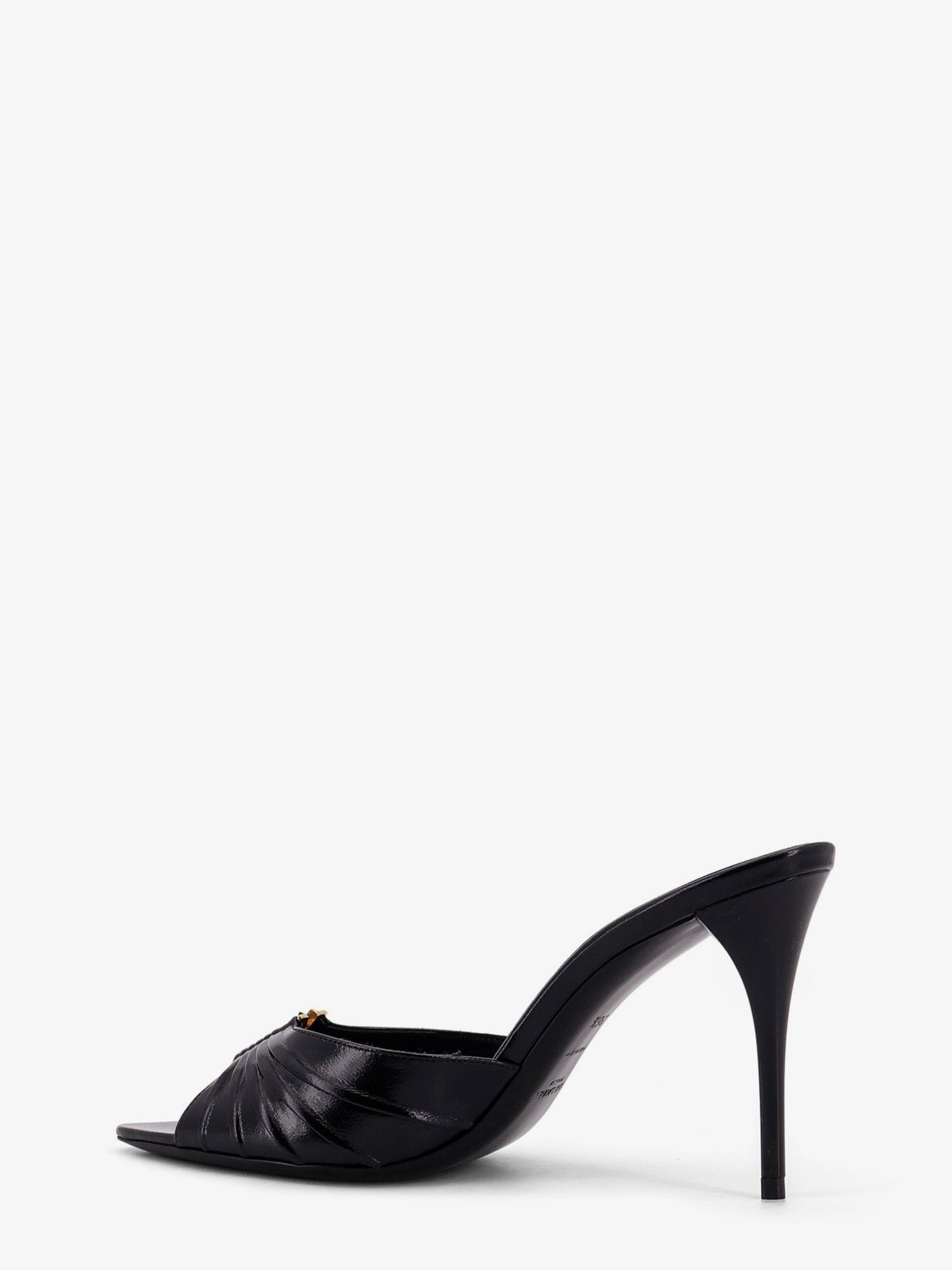 Saint Laurent Babylone 90 leather sandals