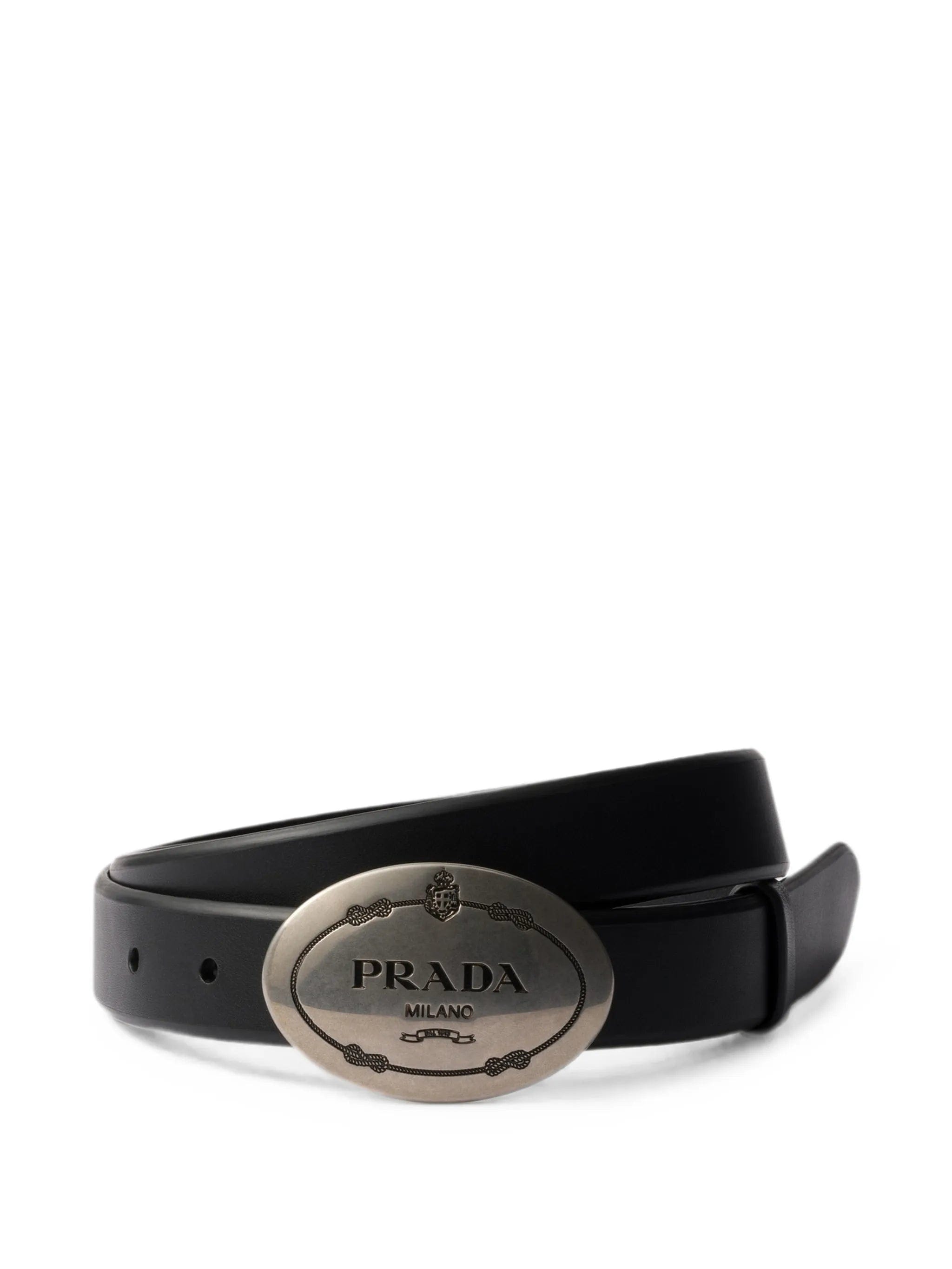 Prada leather belt