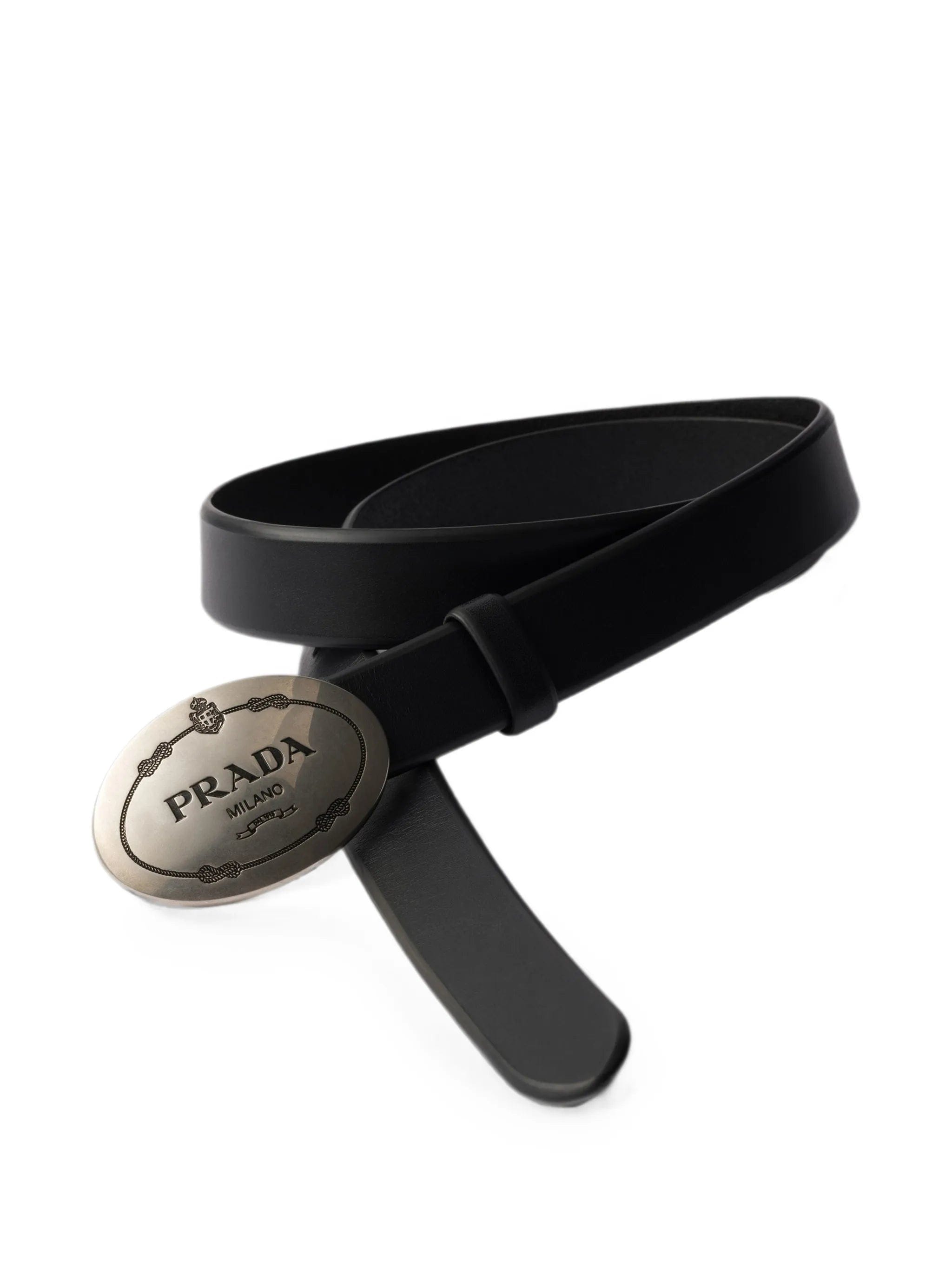 Prada leather belt