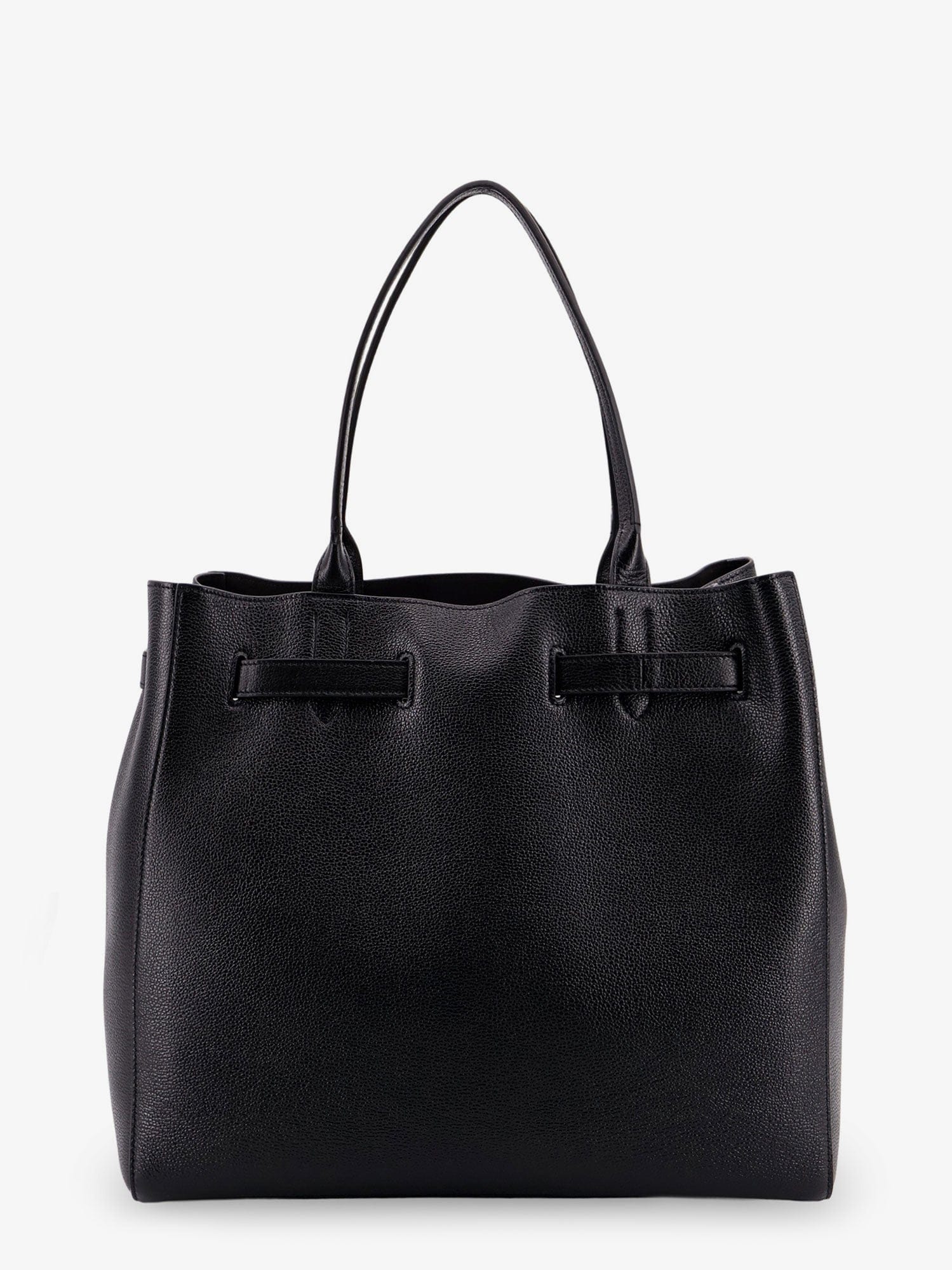 TOM FORD Leather shoulder bag with logo