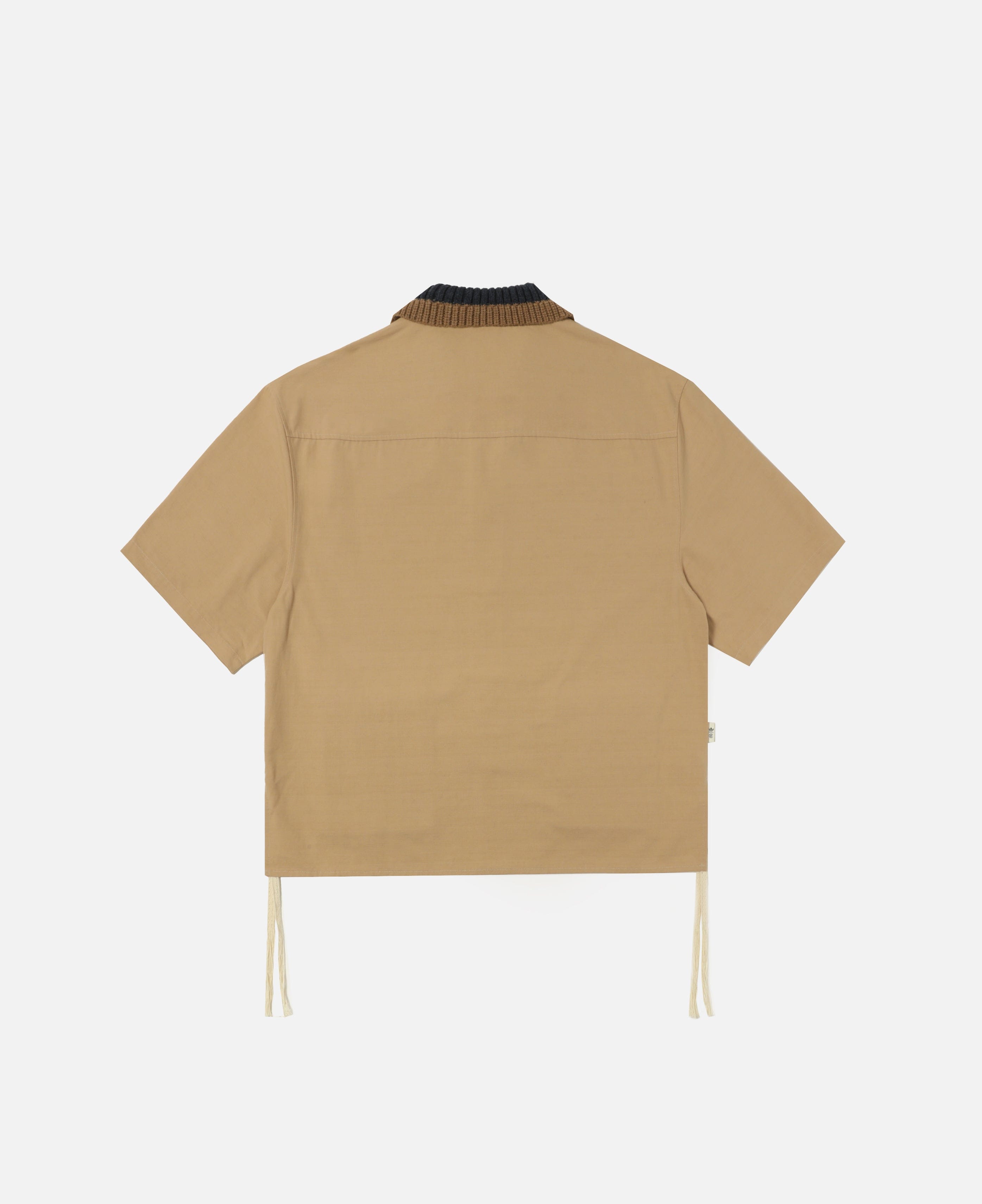 adidas Clot Refined Utility Short Sleeve Shirt (Khaki)