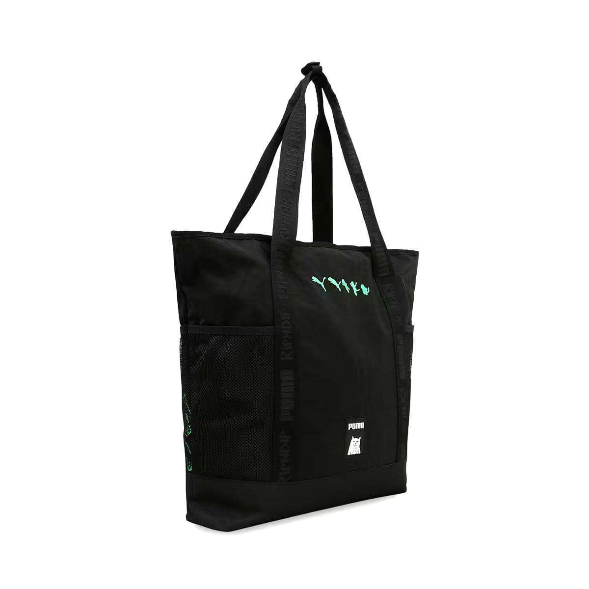 PUMA '+ RIPNDIP TOTE BAG BLACK