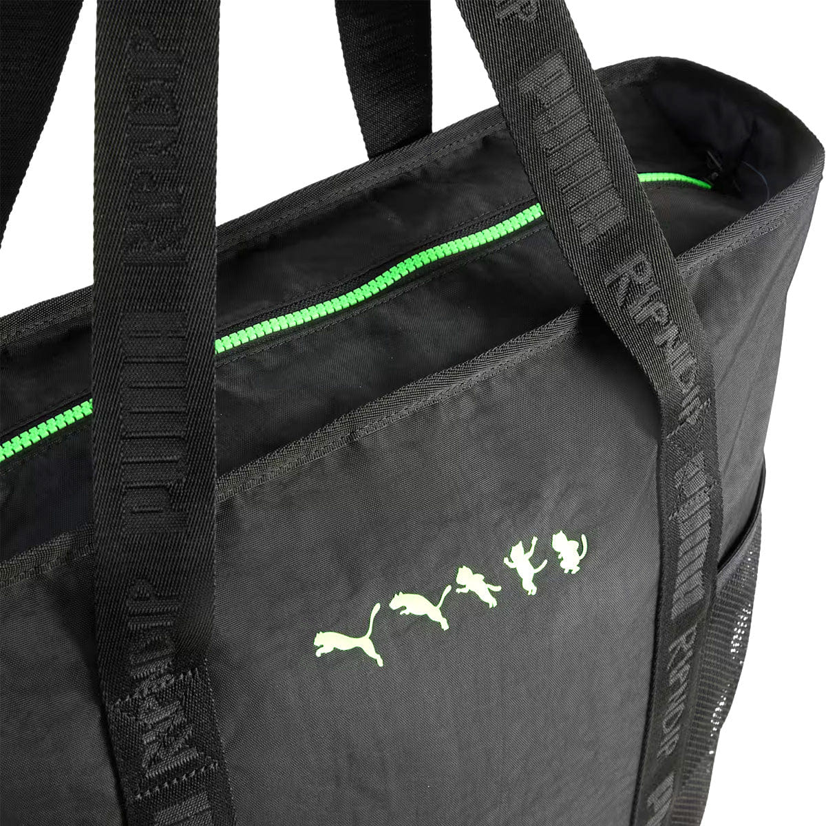 PUMA '+ RIPNDIP TOTE BAG BLACK