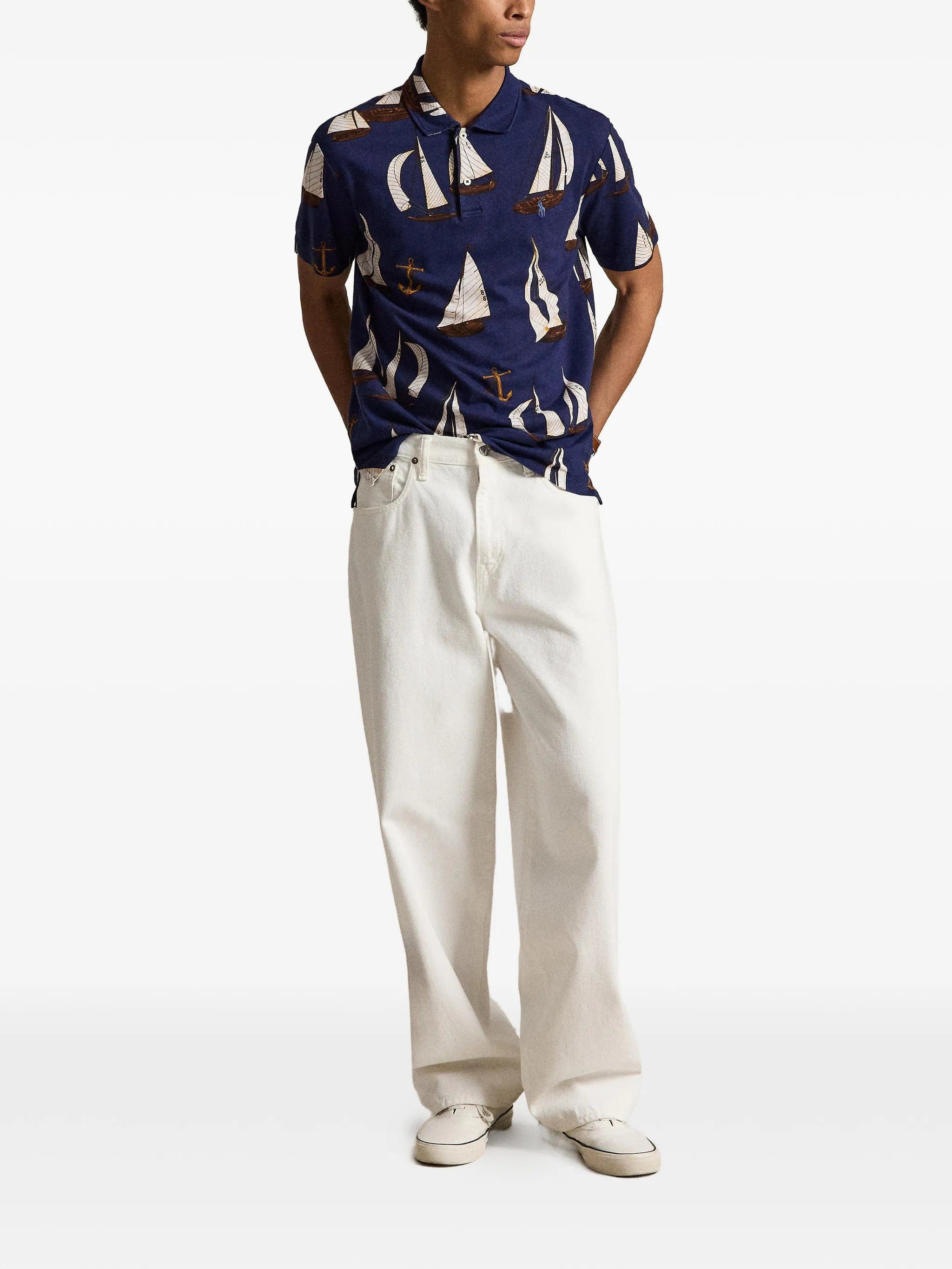 Polo Ralph Lauren Sailboat - print polo shirt