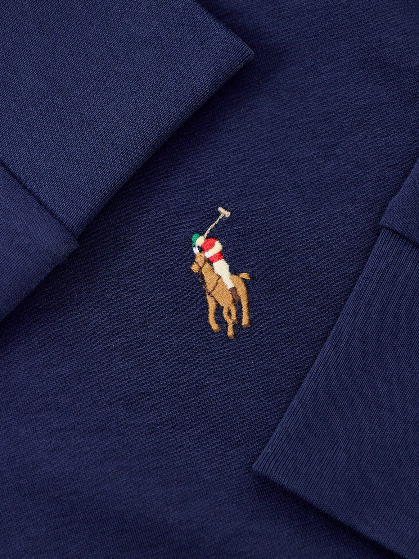 Polo Ralph Lauren Pima Soft Touch Long Sleeve Polo Shirt Navy
