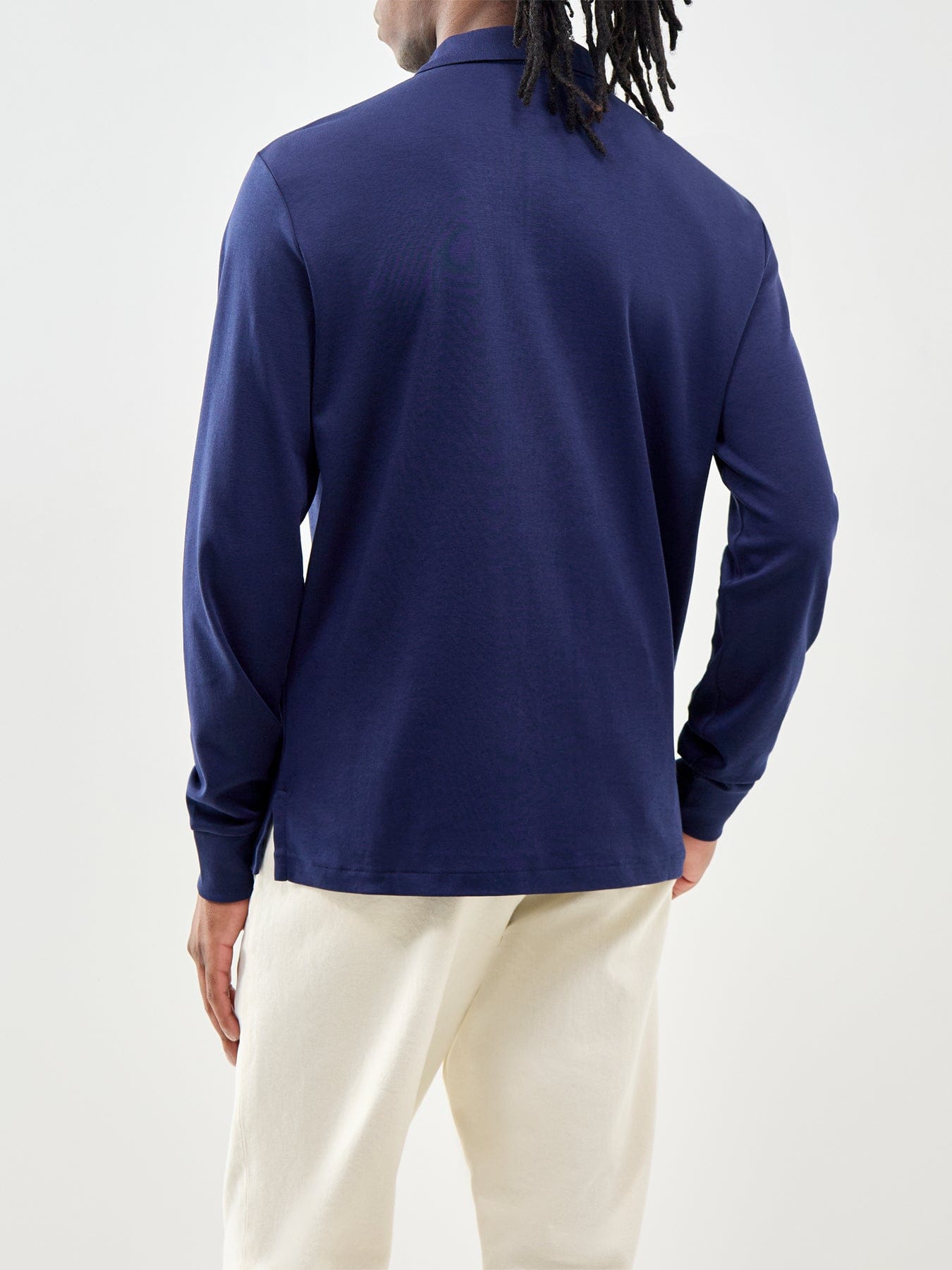 Polo Ralph Lauren Pima Soft Touch Long Sleeve Polo Shirt Navy