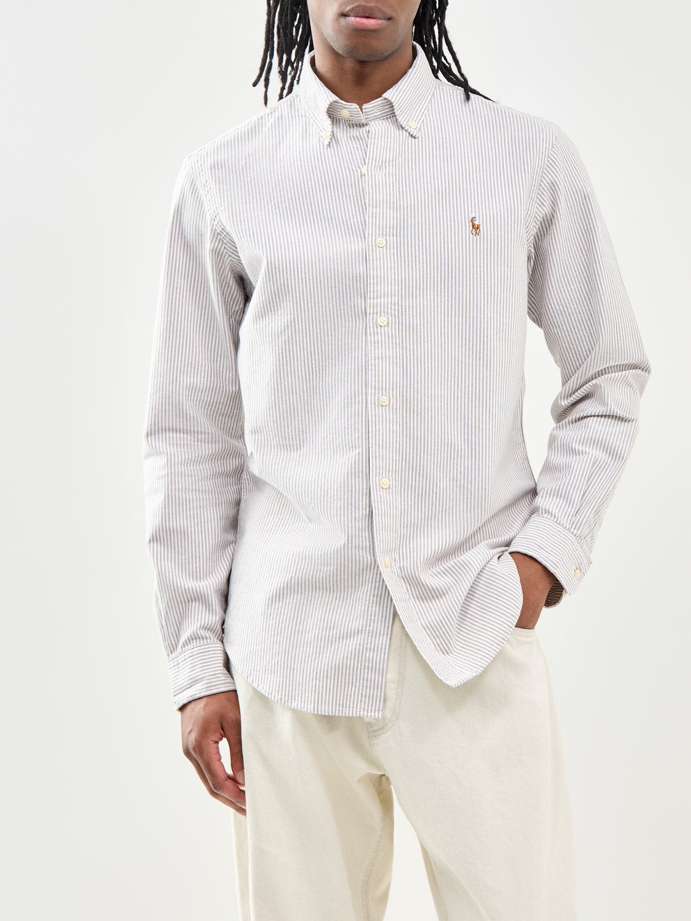 Polo Ralph Lauren Custom Fit Stripe Oxford Shirt