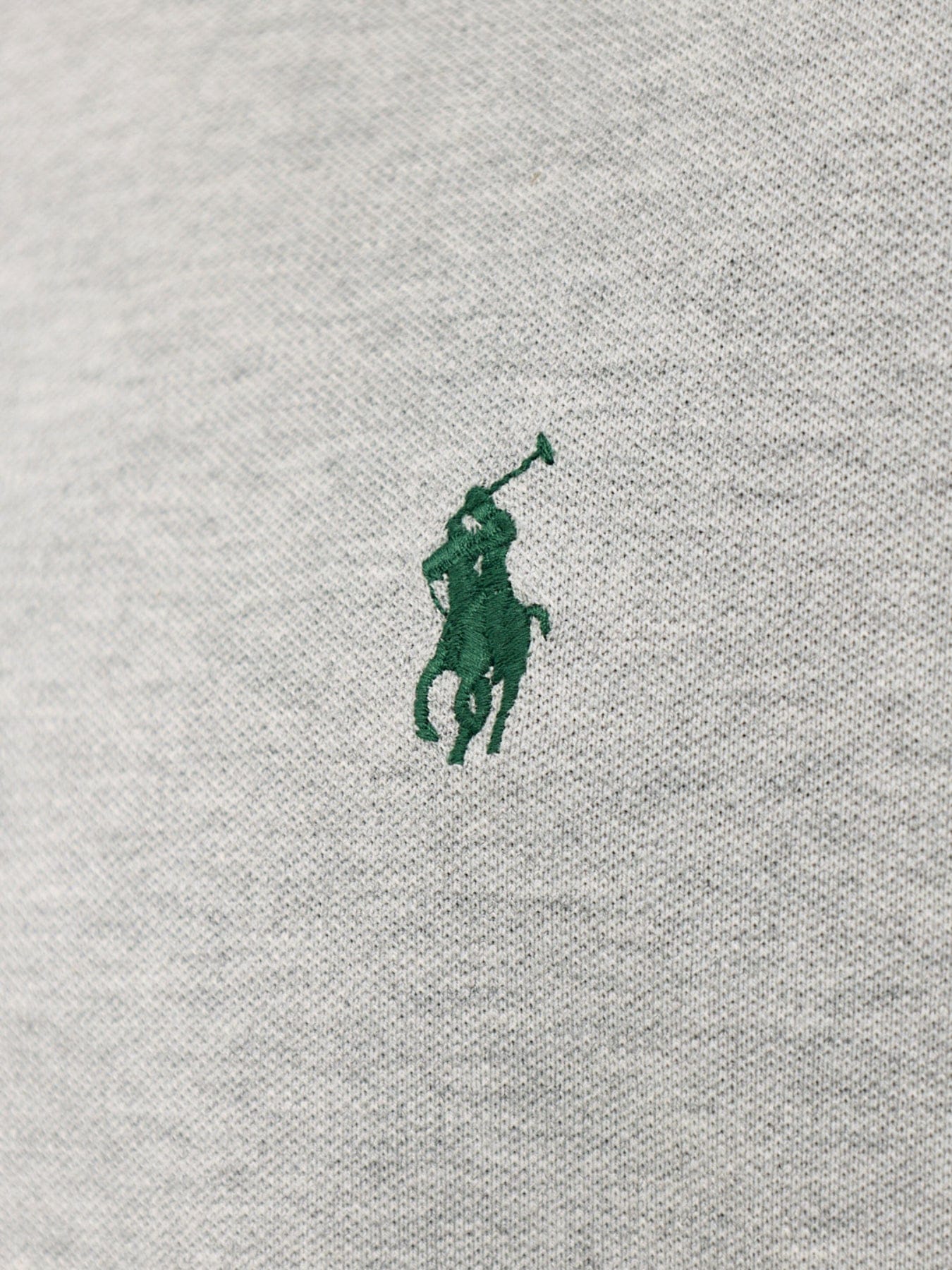 Polo Ralph Lauren Ringer Piqué Logo T - Shirt Grey