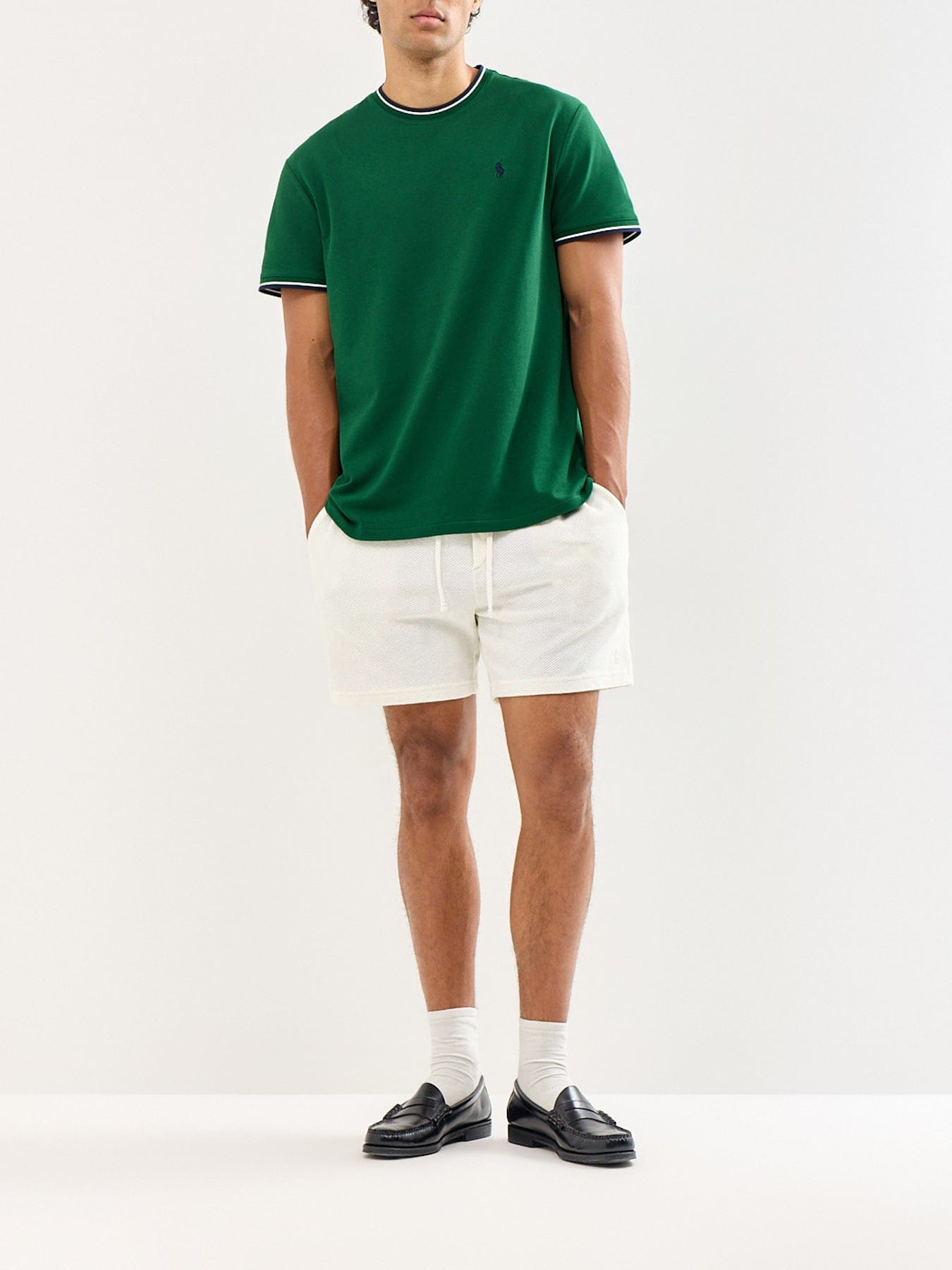 Polo Ralph Lauren Ringer Piqué Logo T - Shirt Green