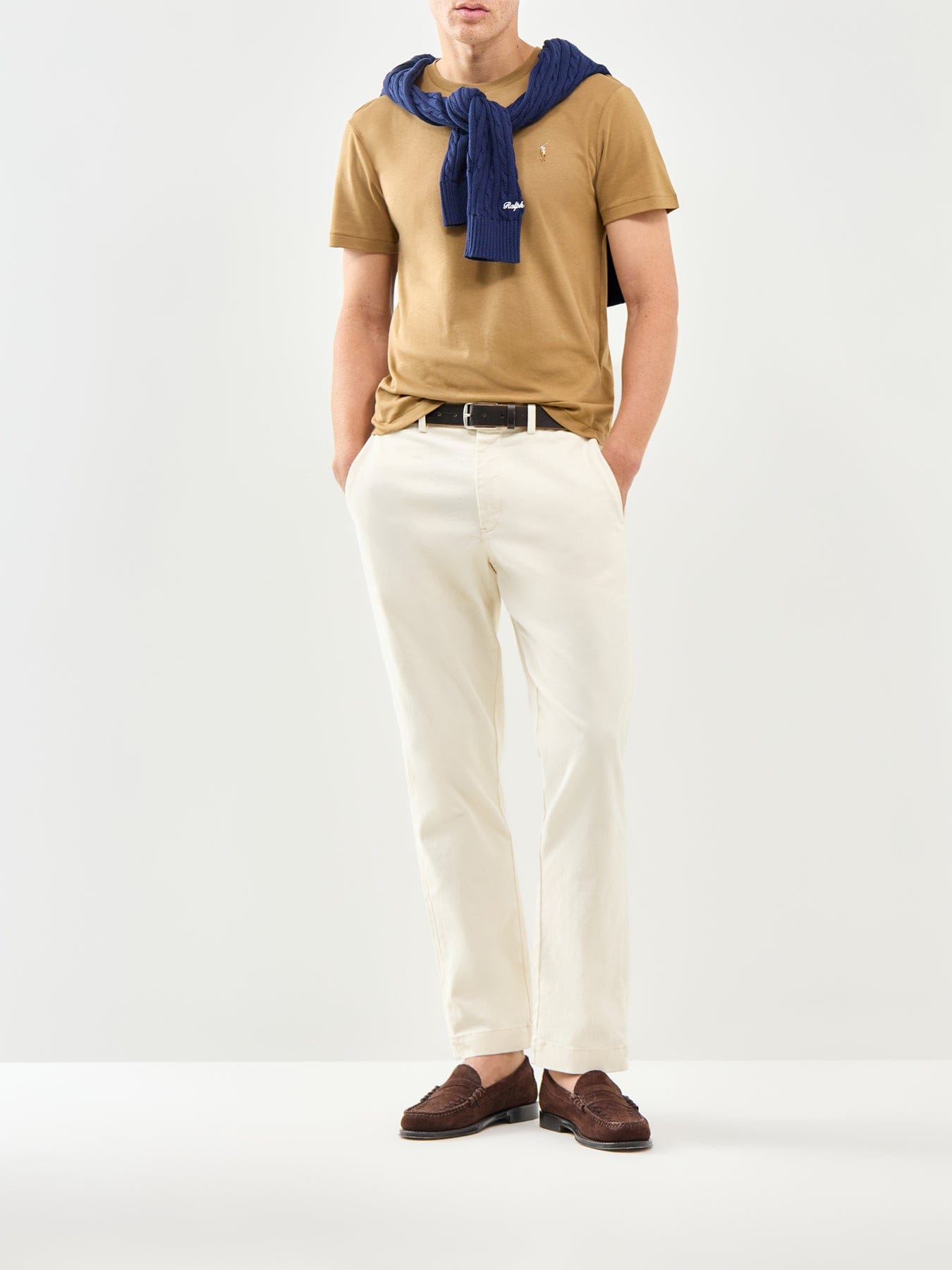 Polo Ralph Lauren Pima Soft Touch T - Shirt Brown