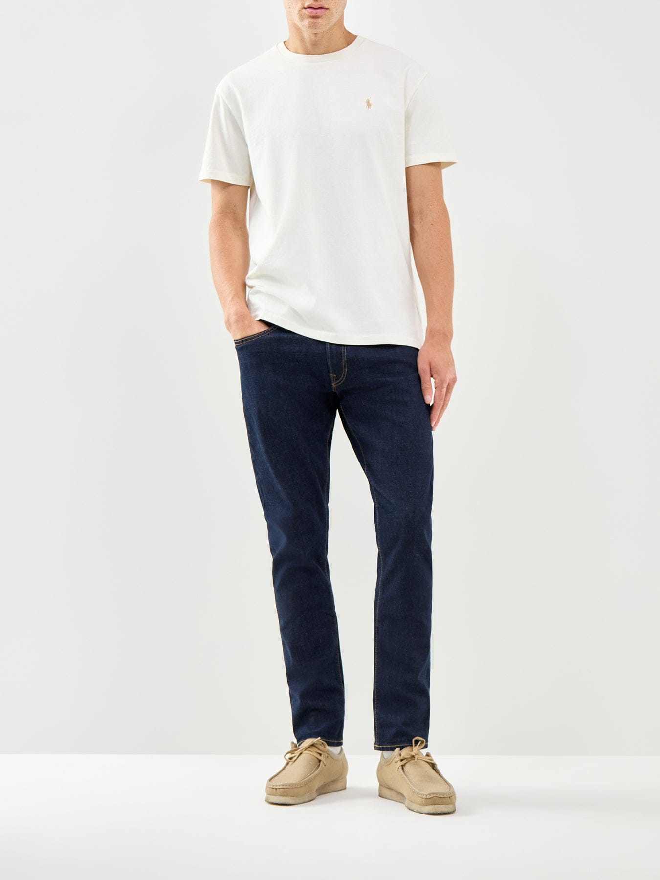 Polo Ralph Lauren Heavyweight T - Shirt Cream