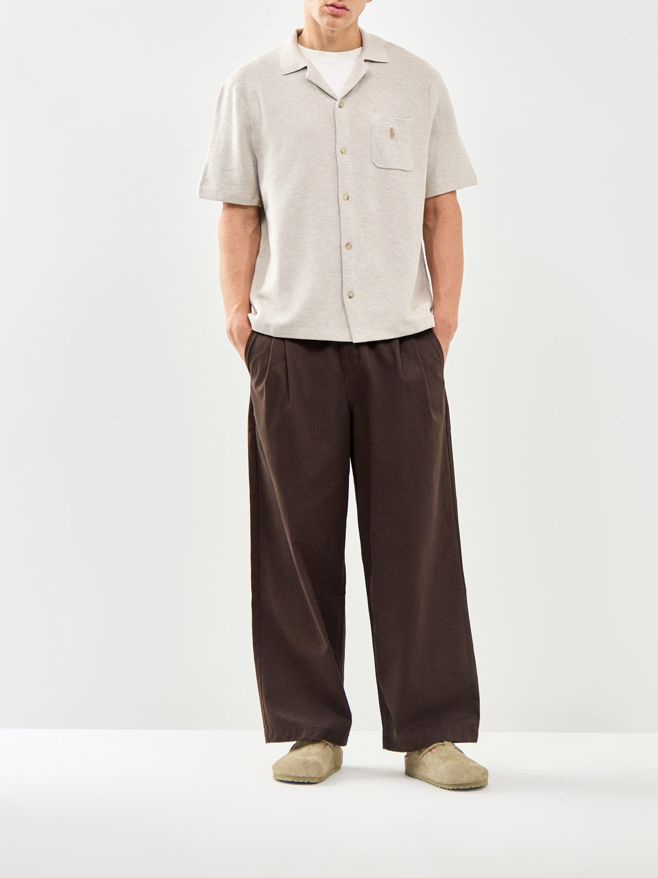Polo Ralph Lauren Camp Collar Knited S/S Shirt