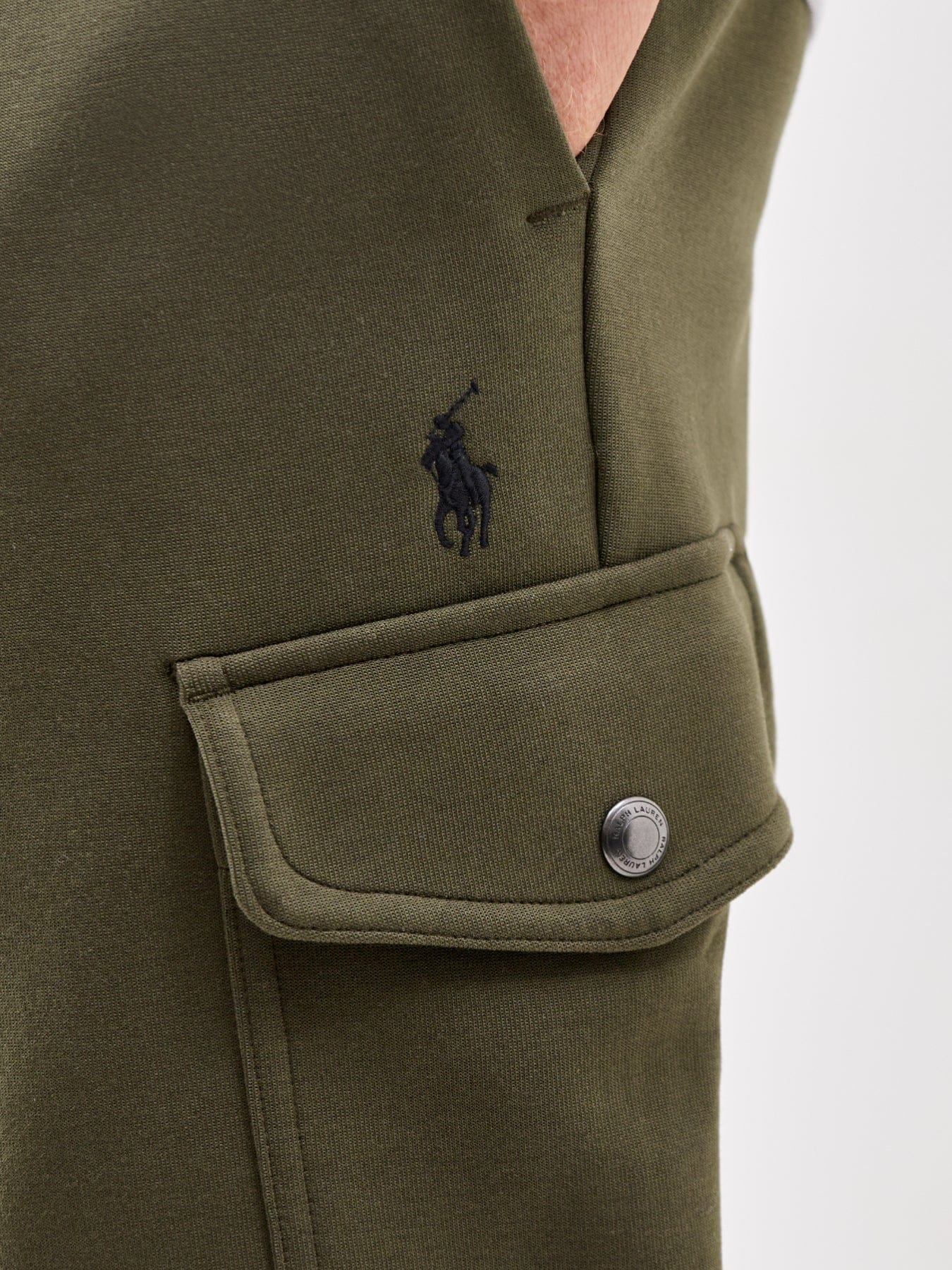 Polo Ralph Lauren Double Knit Cargo Trousers Olive
