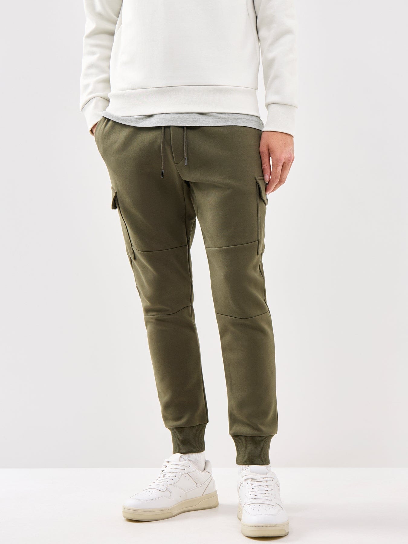 Polo Ralph Lauren Double Knit Cargo Trousers Olive
