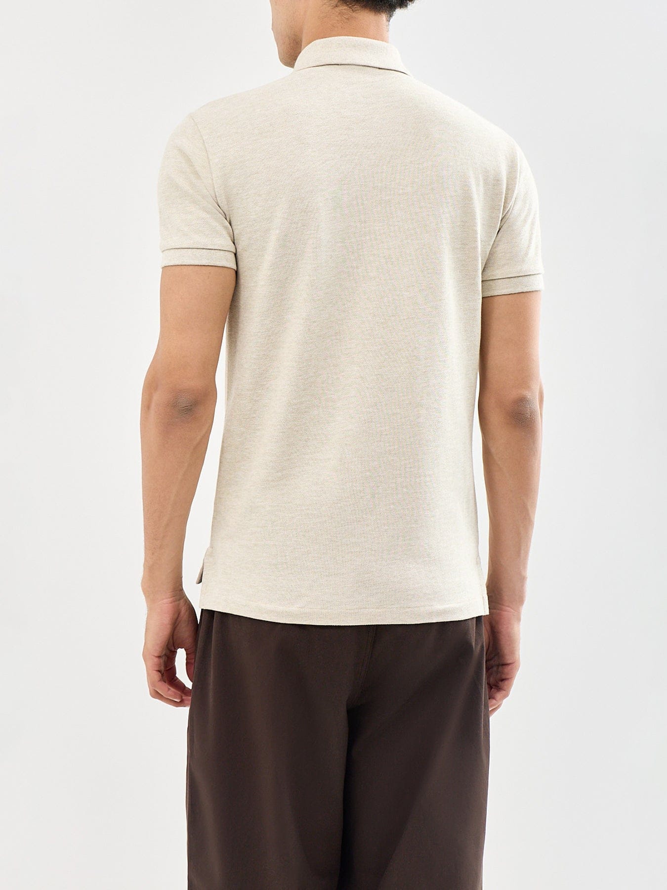 Polo Ralph Lauren Slim Fit Polo Shirt Beige