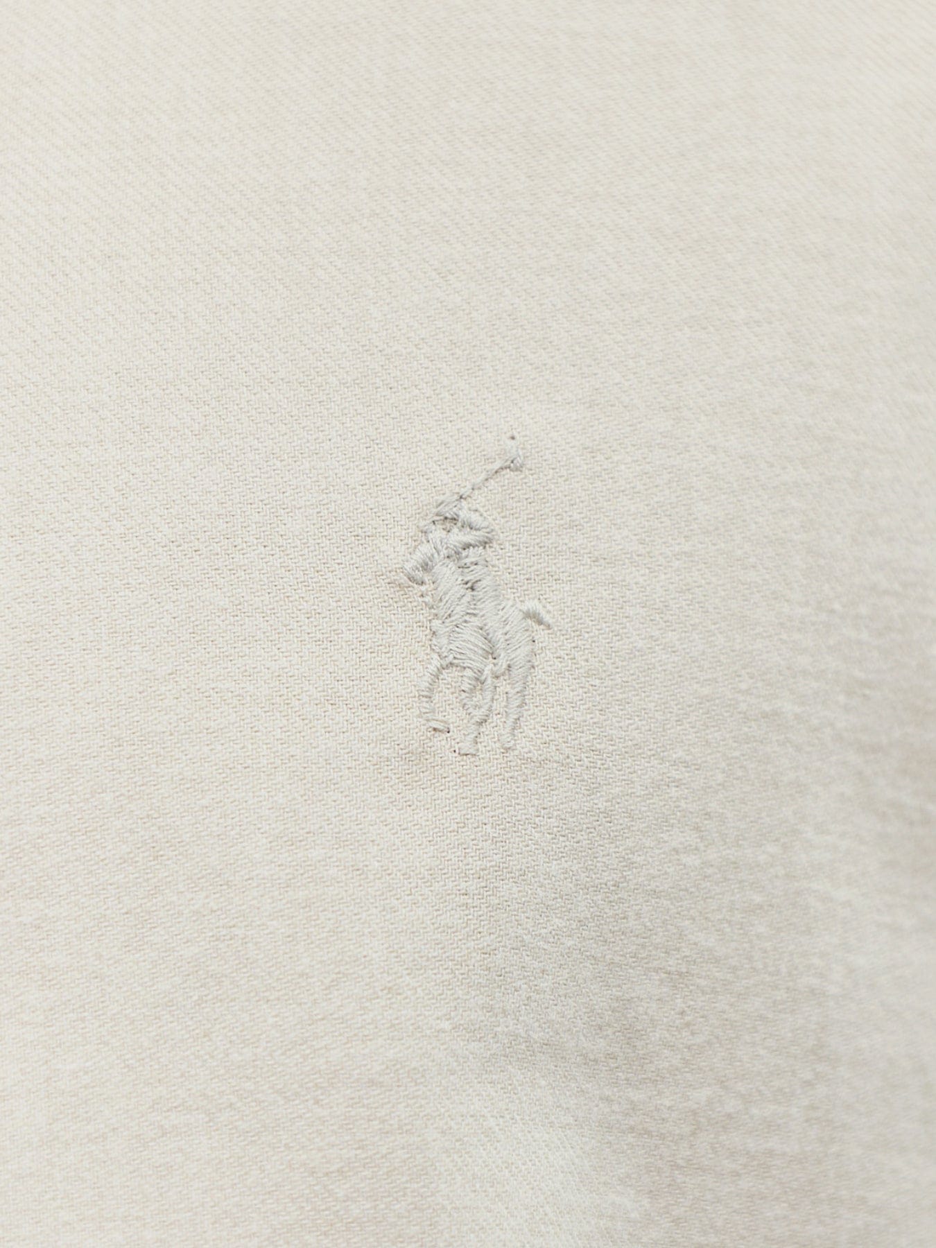 Polo Ralph Lauren Custom Fit Brushed Cotton Shirt Beige
