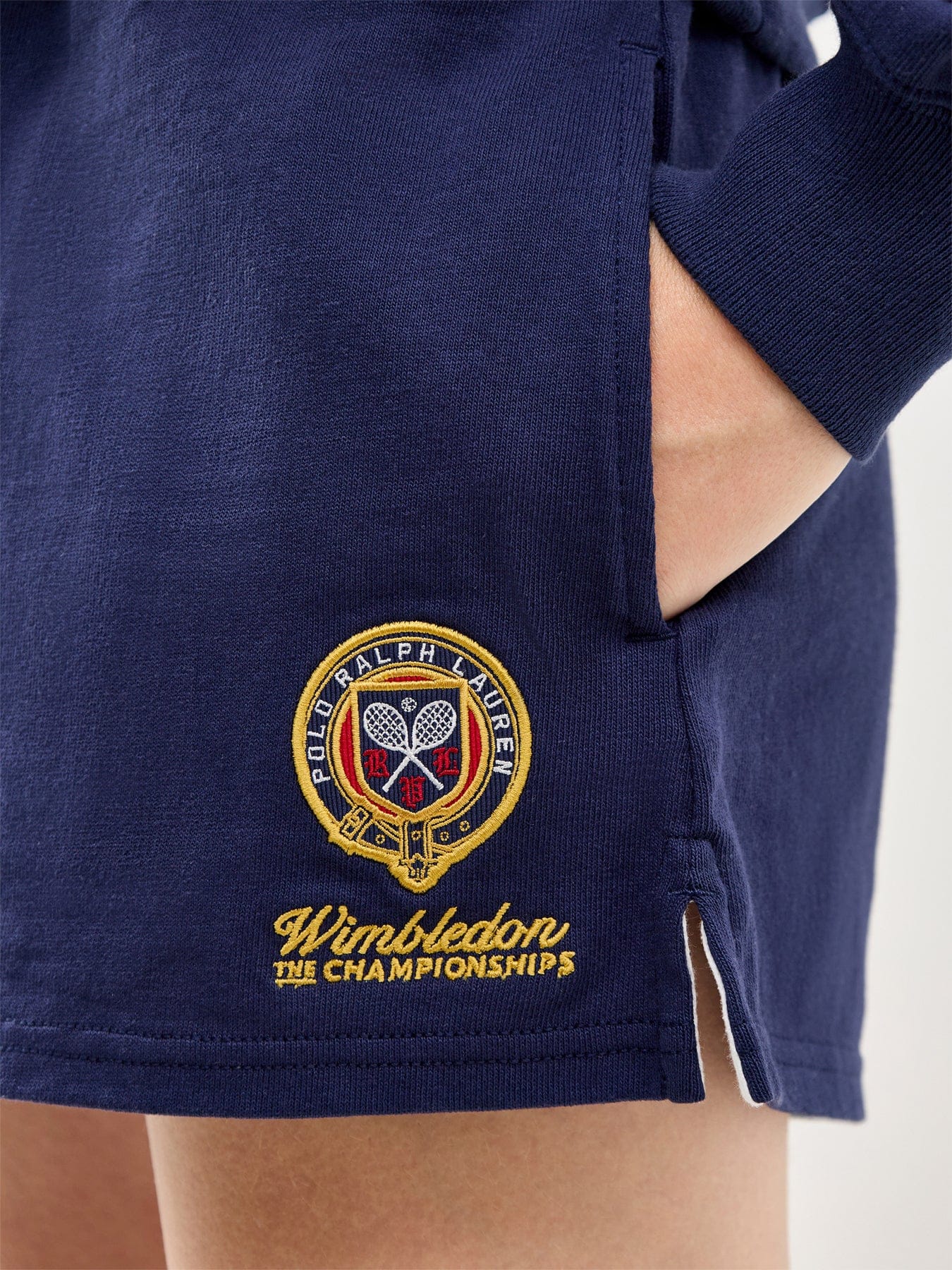 Polo Ralph Lauren Wimbledon Drawstring Waist Shorts Navy