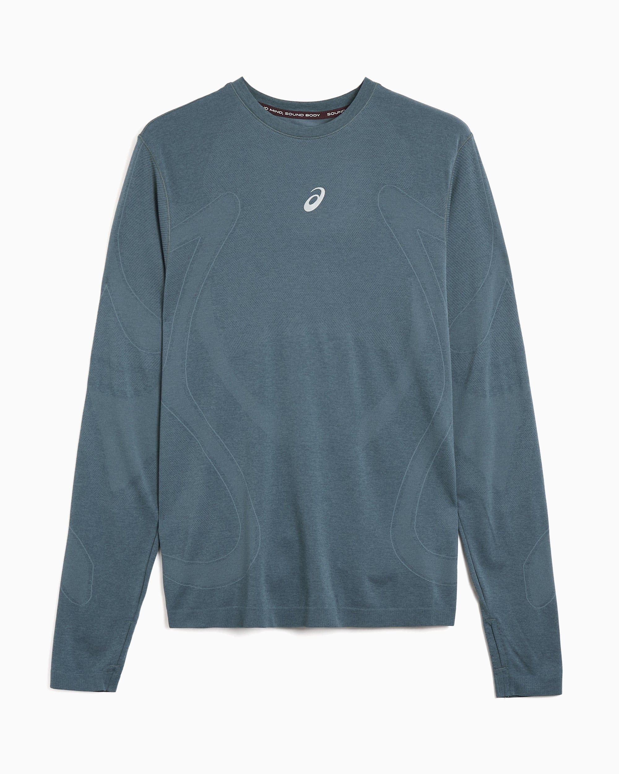 ASICS Camiseta con logo Relaxed de manga larga ASICS Road Seamless para hombre