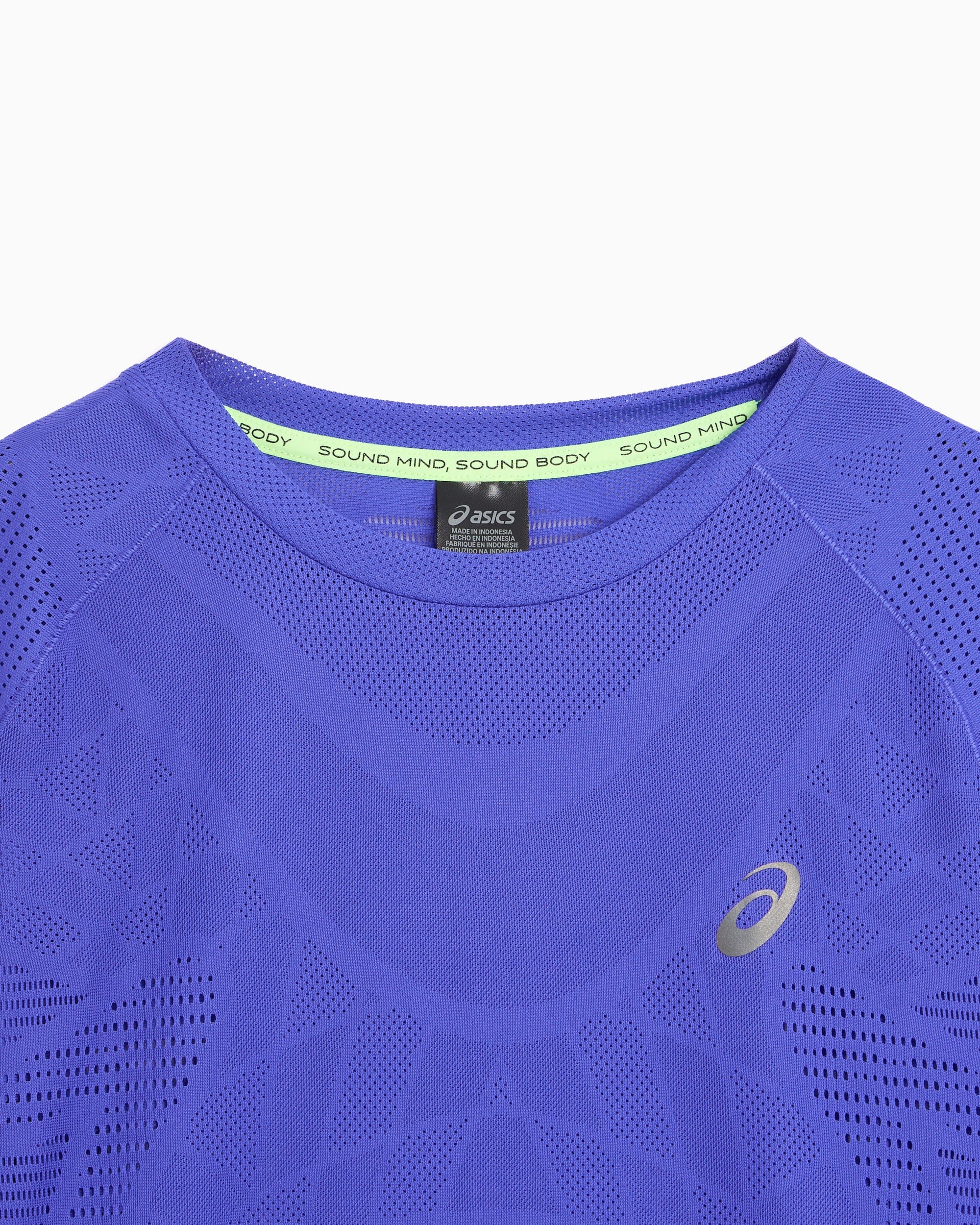 ASICS Camiseta con logo ASICS Metarun para hombre