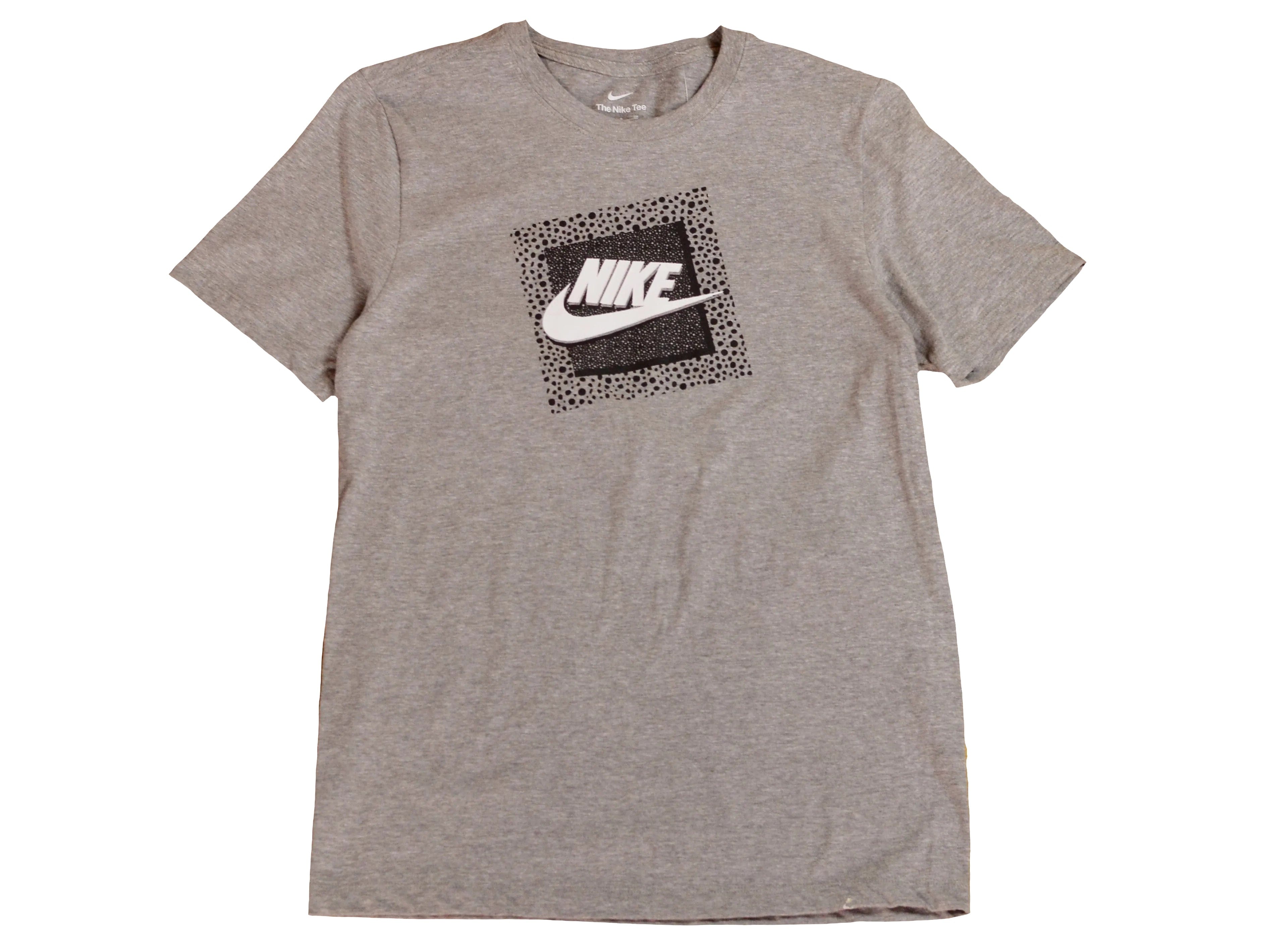 Nike Sportswear Layer Logo T - Shirt - Grey