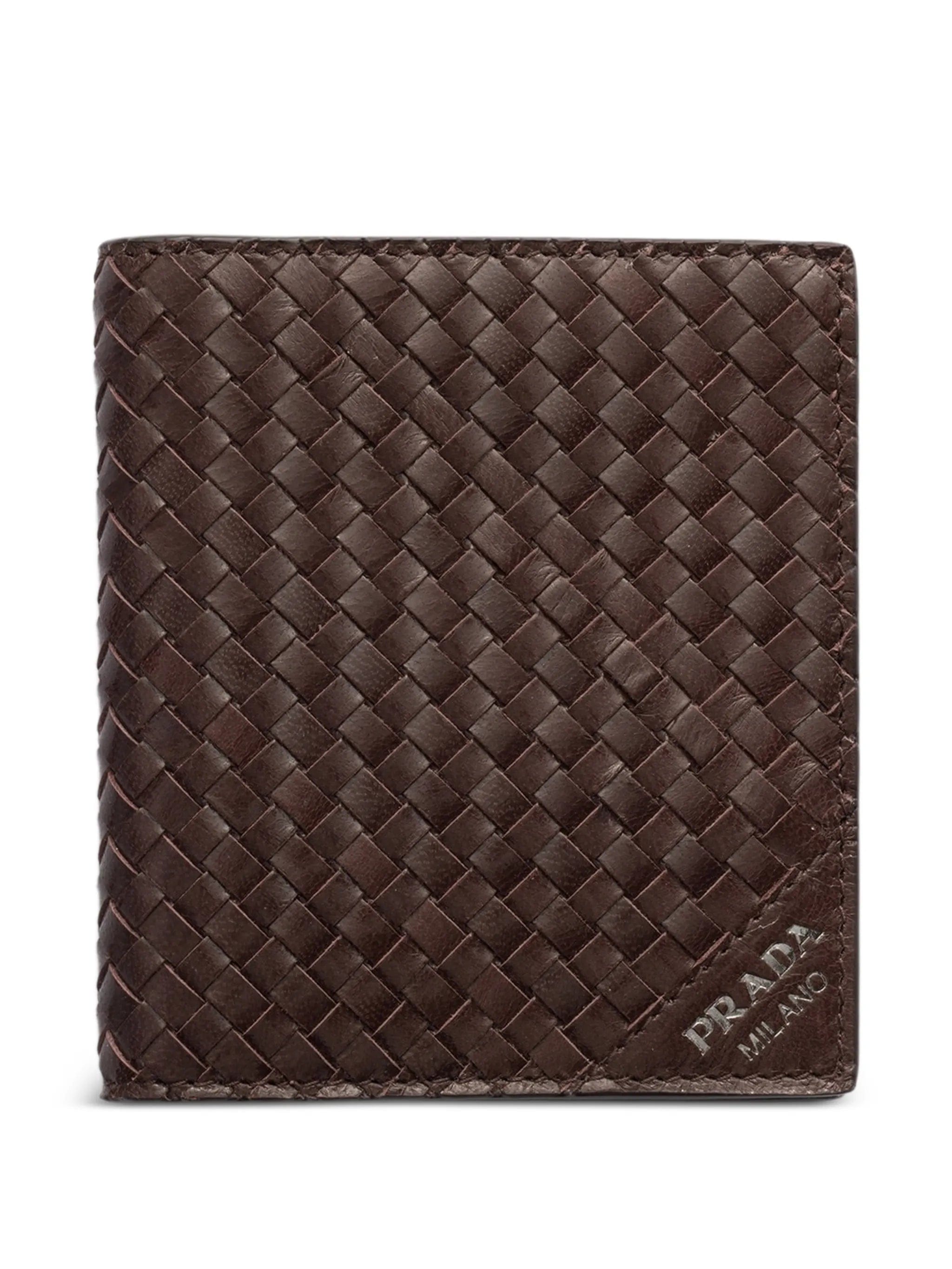 Prada leather wallet