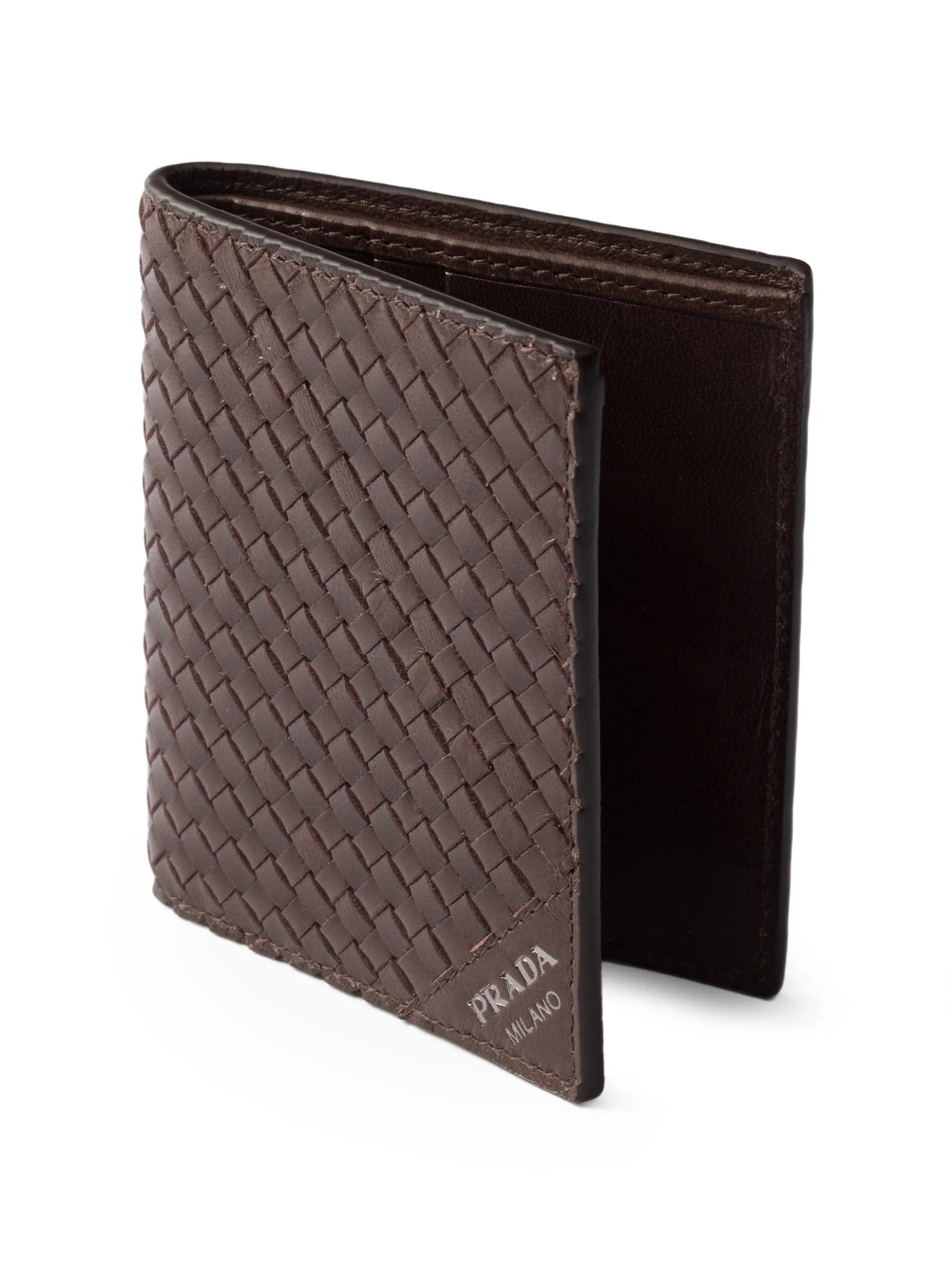 Prada leather wallet