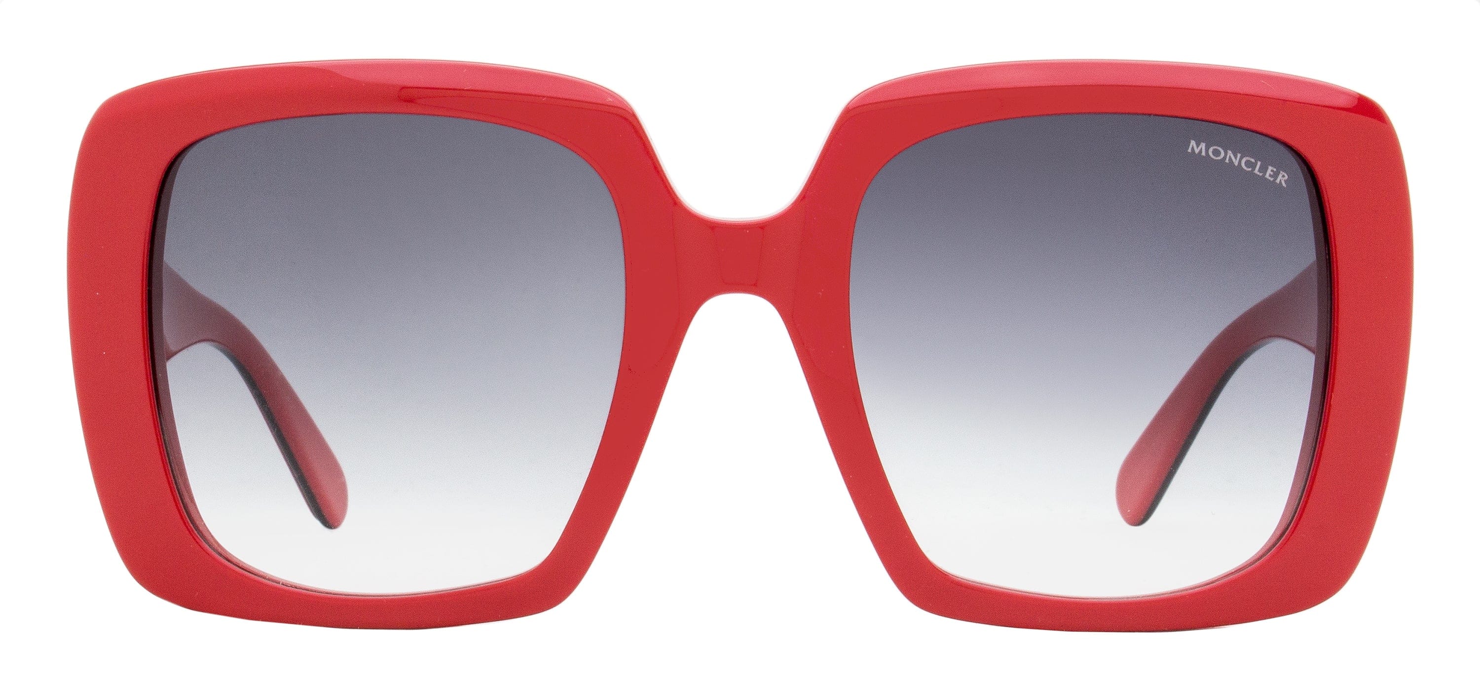 Moncler Blanche Sunglasses ML0259 66B Red 53 mm