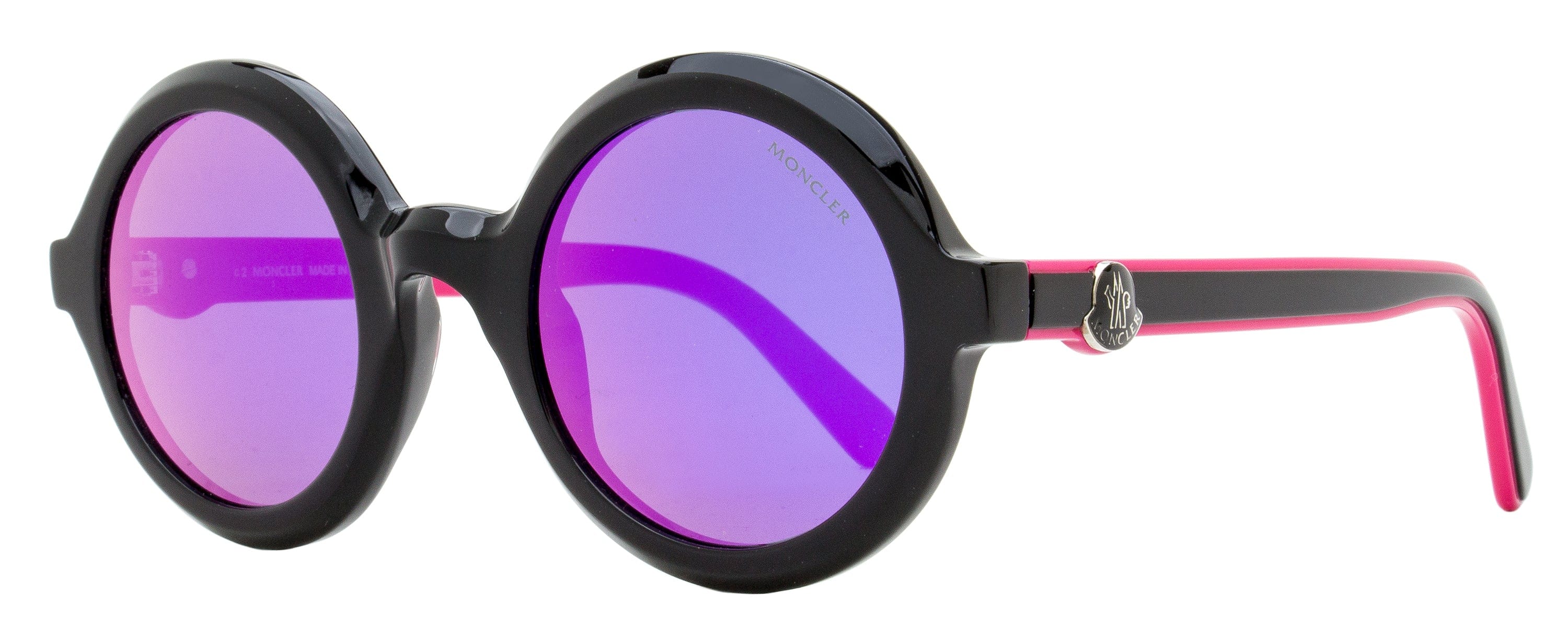 Moncler Orbit Sunglasses ML0261 01U Black/Red 50 mm