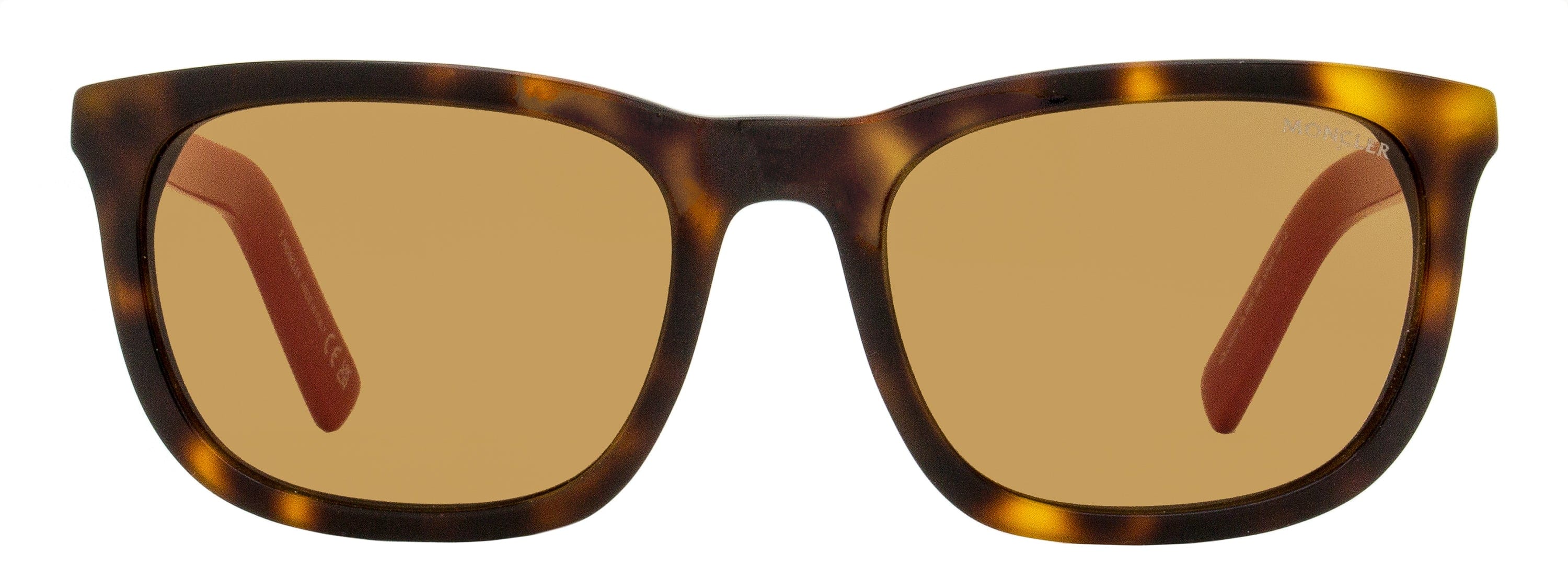 Moncler Kolligian Sunglasses ML0290 52E Havana/Red 57 mm