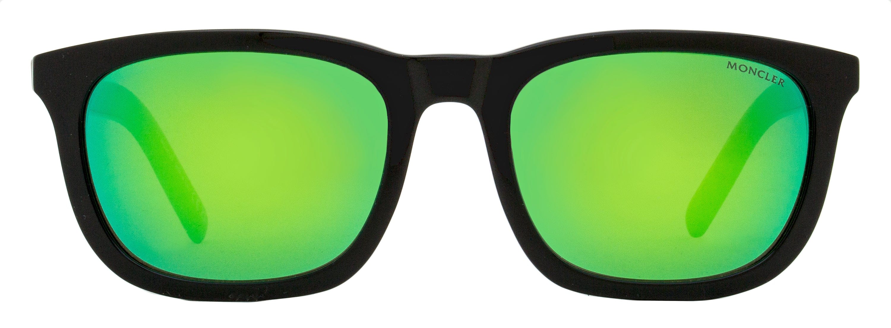 Moncler Kolligian Sunglasses ML0290 01Q Black/Green 57 mm