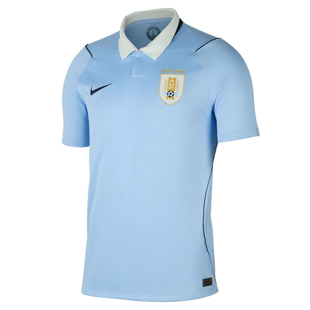 Nike Uruguay 2026 Stadium Home Men's Dri - FIT Soccer Jersey ROYAL TINT/OBSIDIAN