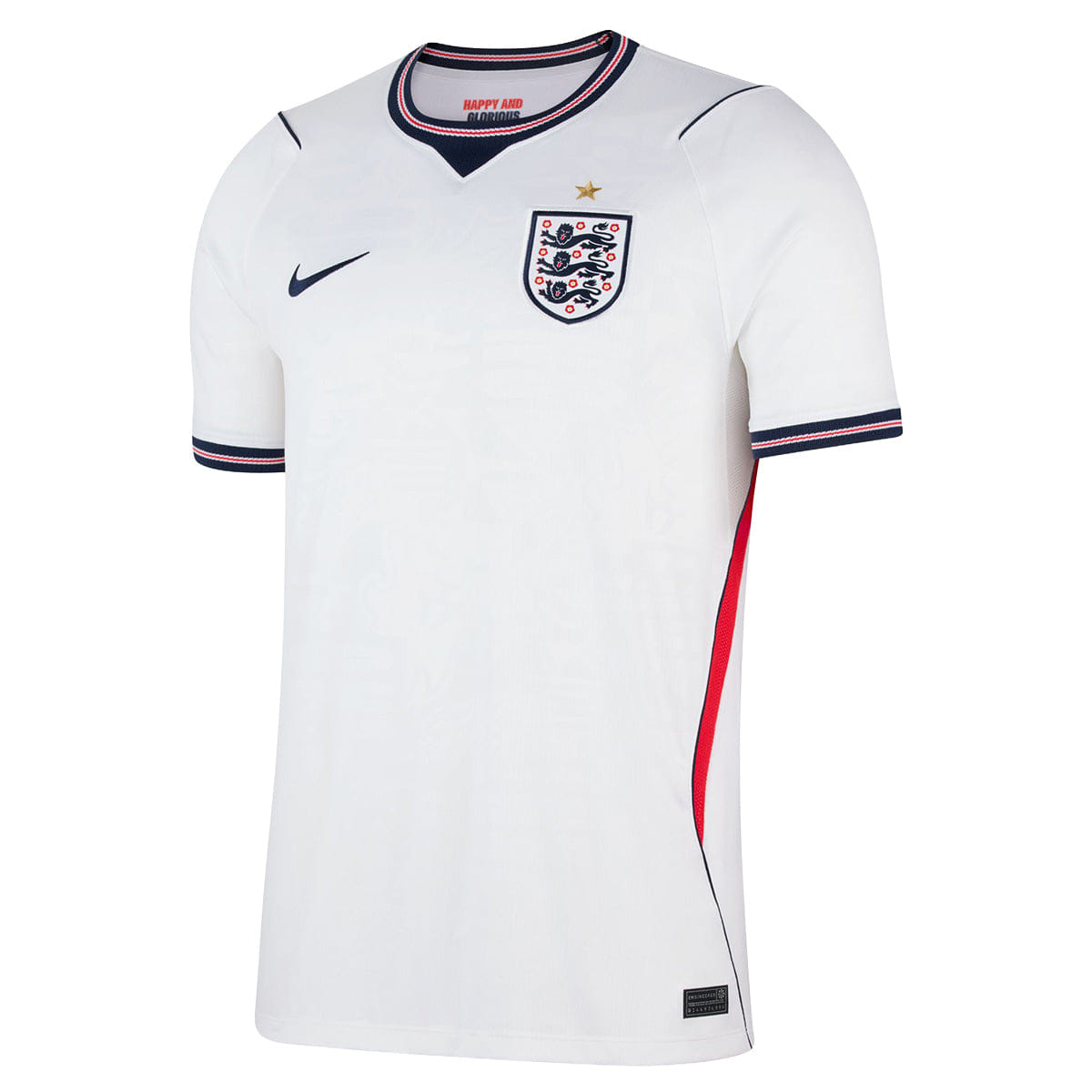 Nike England 2026 Stadium Home Jersey WHITE/SPEED RED/OBSIDIAN/OBSIDIAN