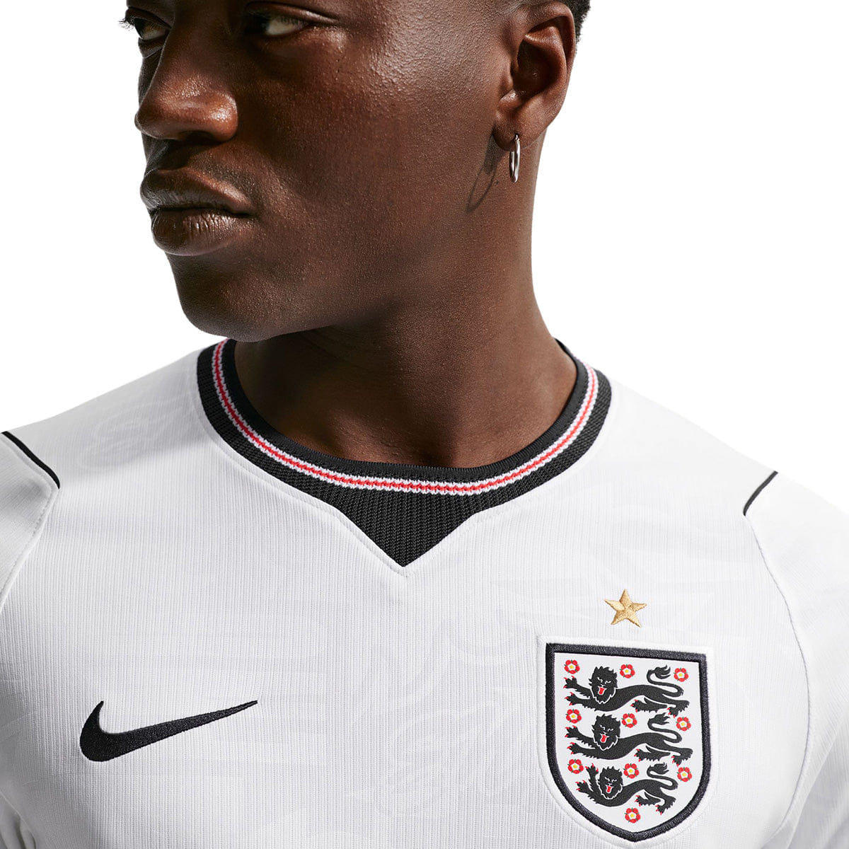 Nike England 2026 Stadium Home Jersey WHITE/SPEED RED/OBSIDIAN/OBSIDIAN
