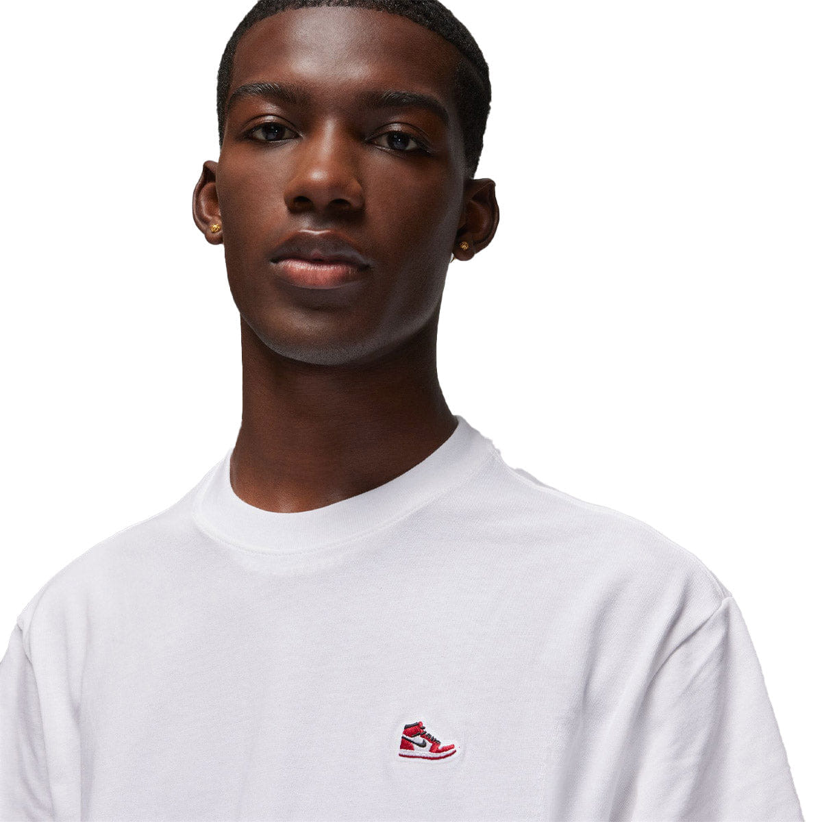 Nike SNKR Patch Crew T - Shirt White