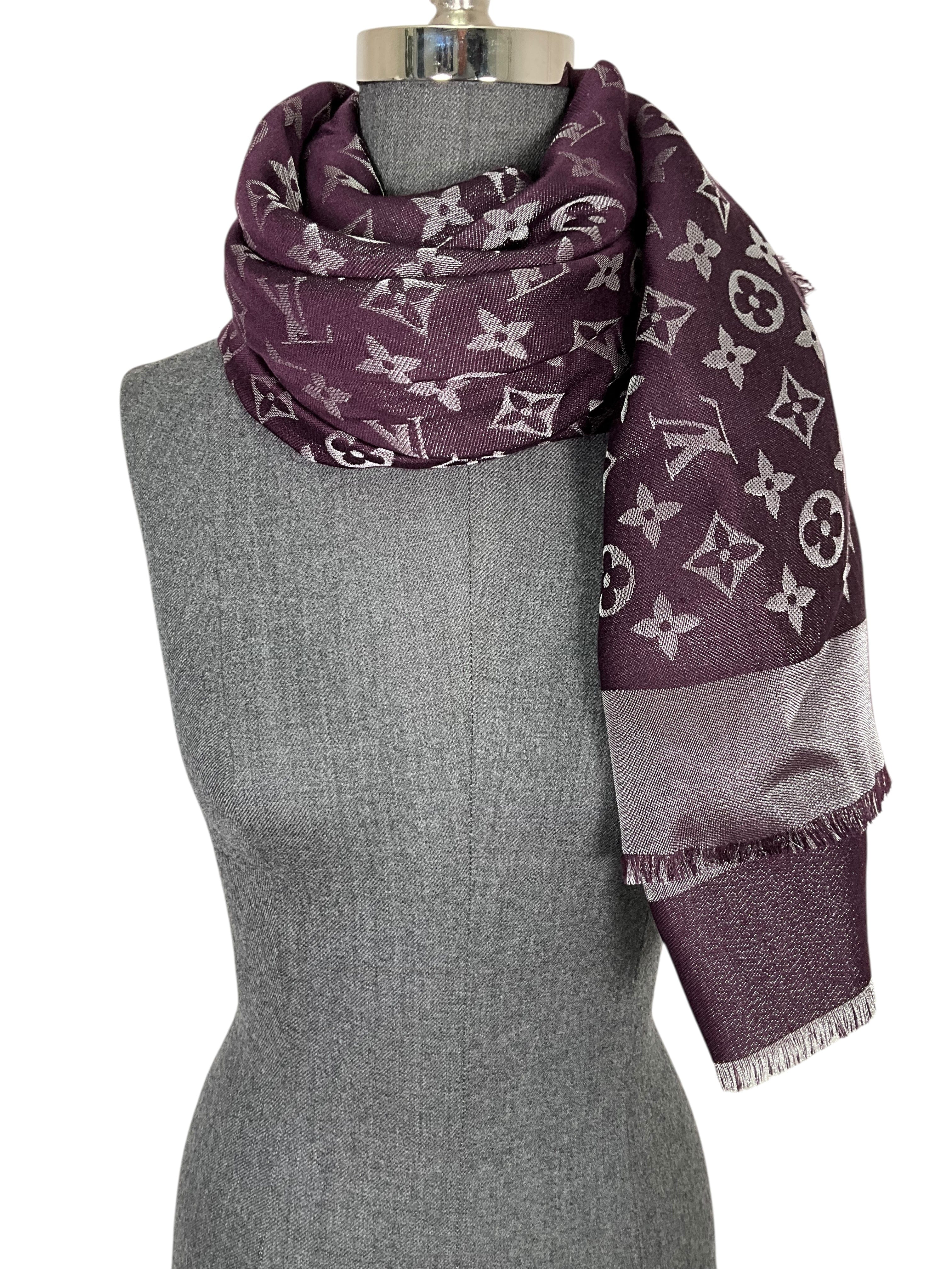 Louis Vuitton Monogram Shine Shawl