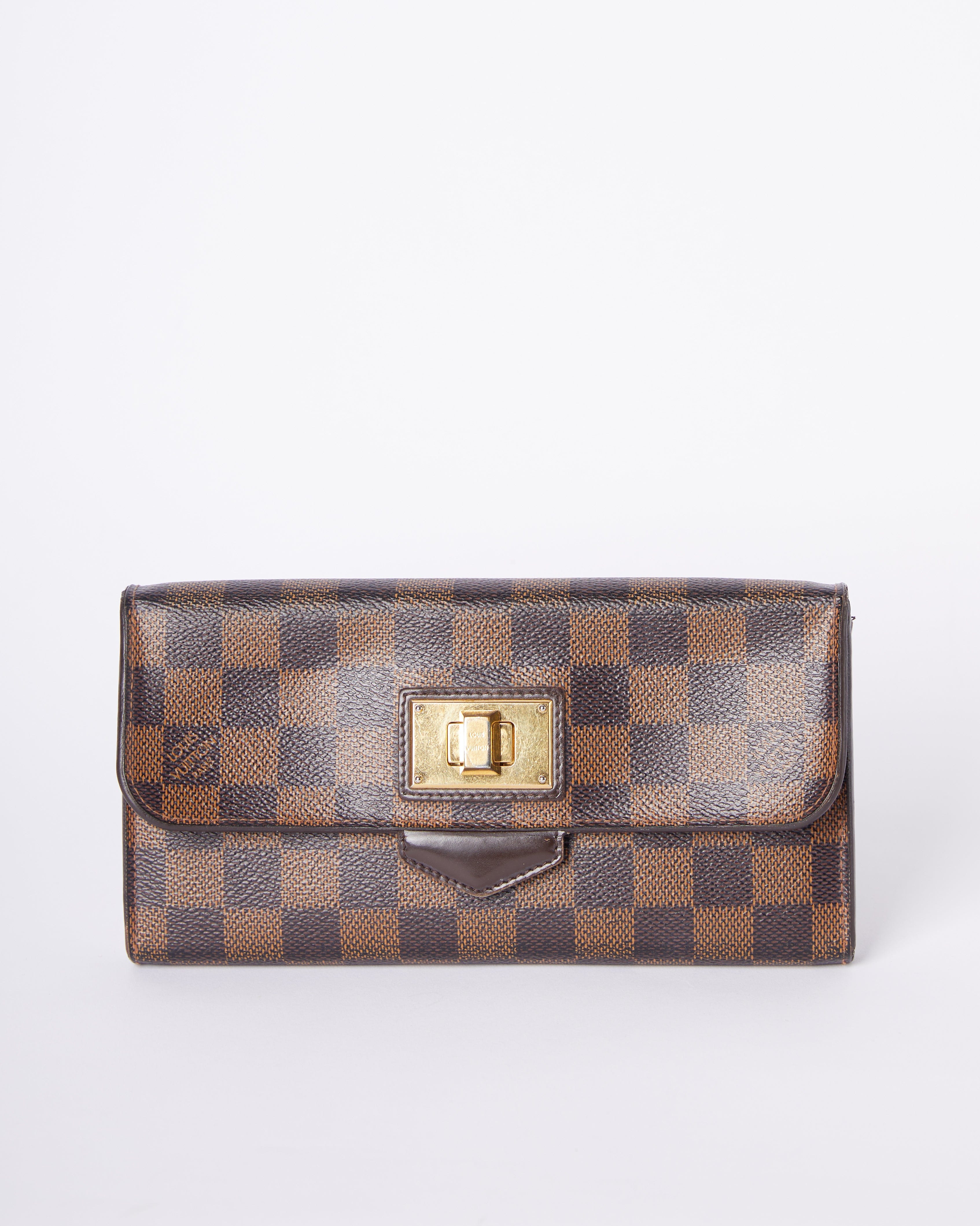 Louis Vuitton LV Damier Ebene Port Roseberry Wallet